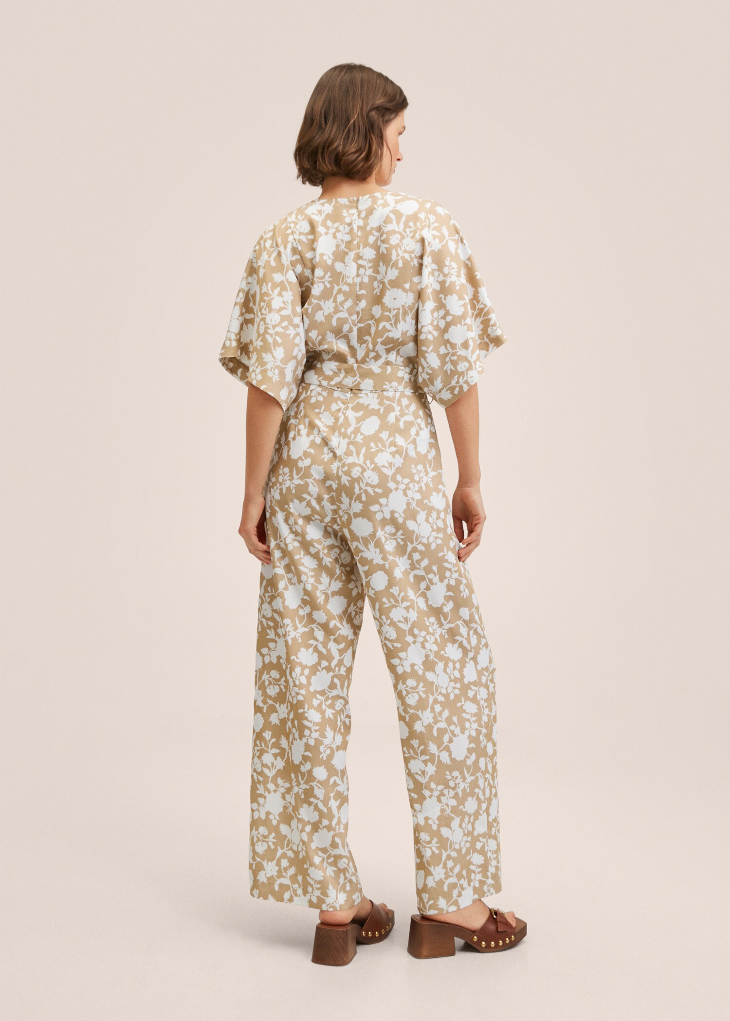 Flowy belt jumpsuit - Reverse of the article