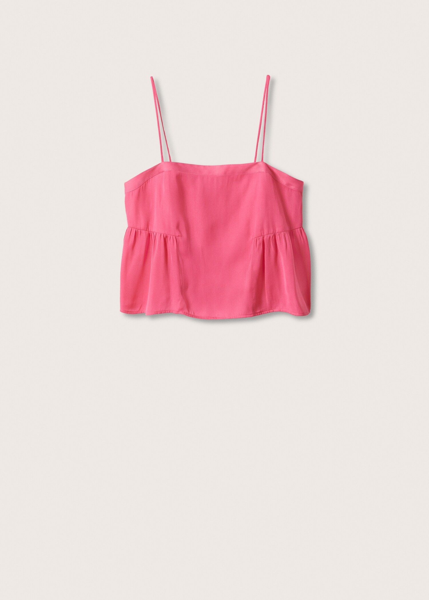 Top na úzká ramínka - Zboží bez modelu
