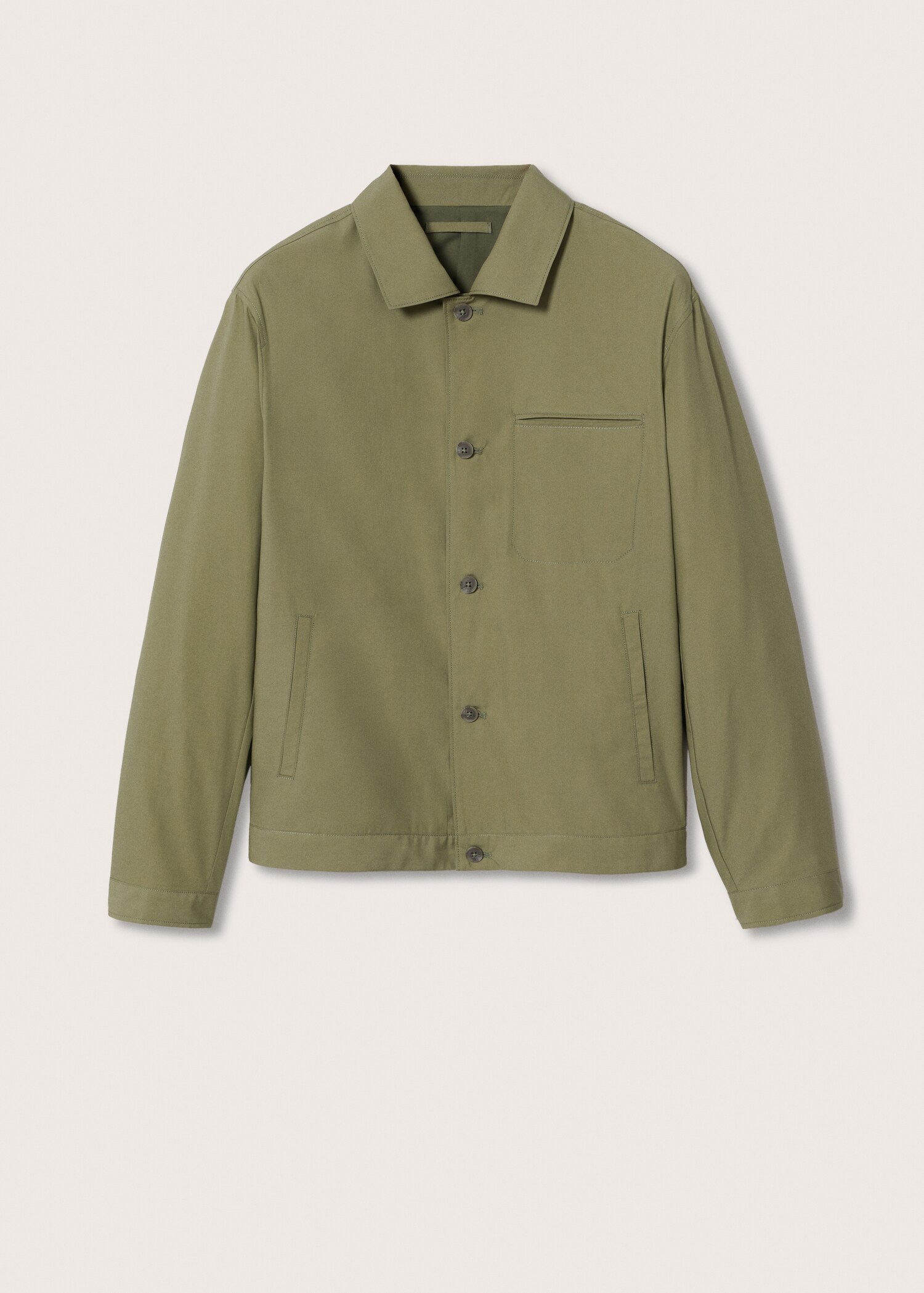 Bavlněný kabátek na knoflíky - Zboží bez modelu
