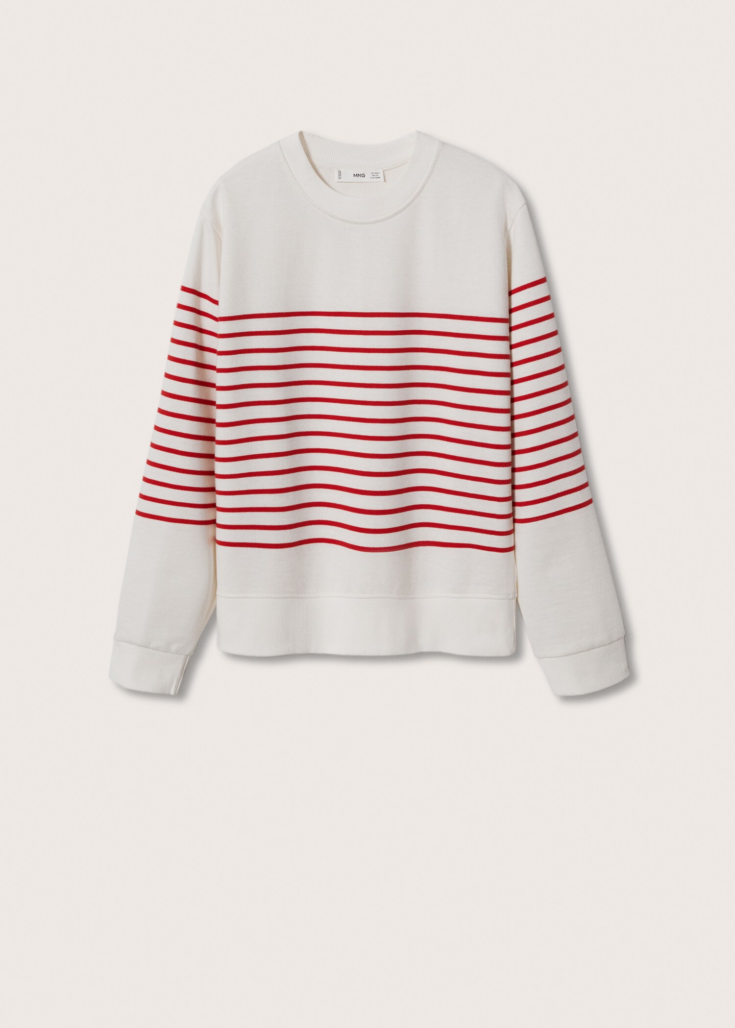 Sudadera algodón rayas - Artículo sin modelo
