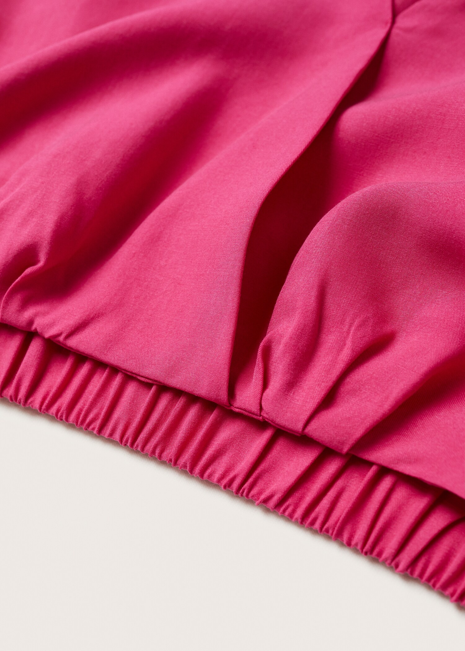 Lyocell cropped shirt - Details of the article 8