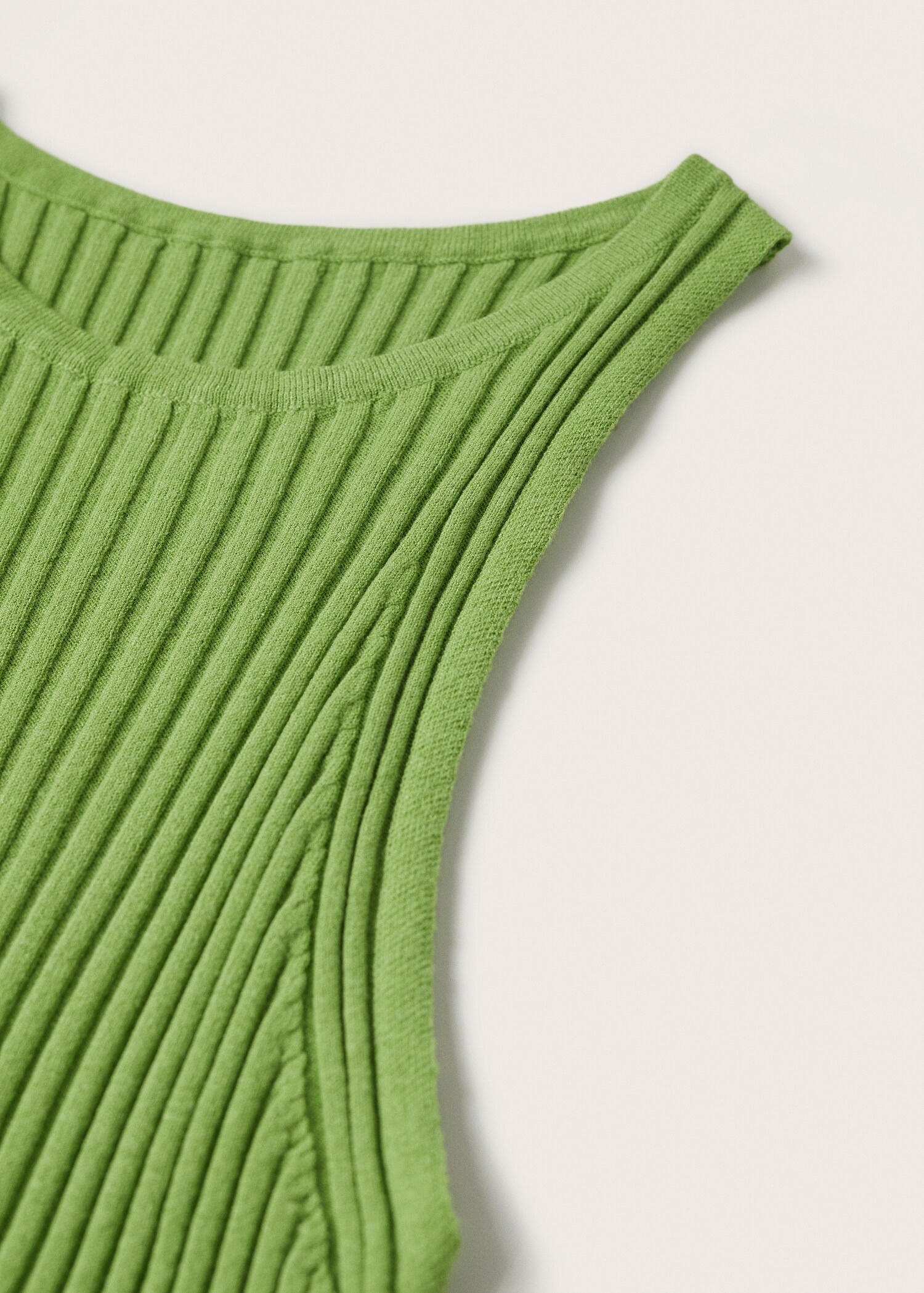 Ribbed knit top - Details of the article 8