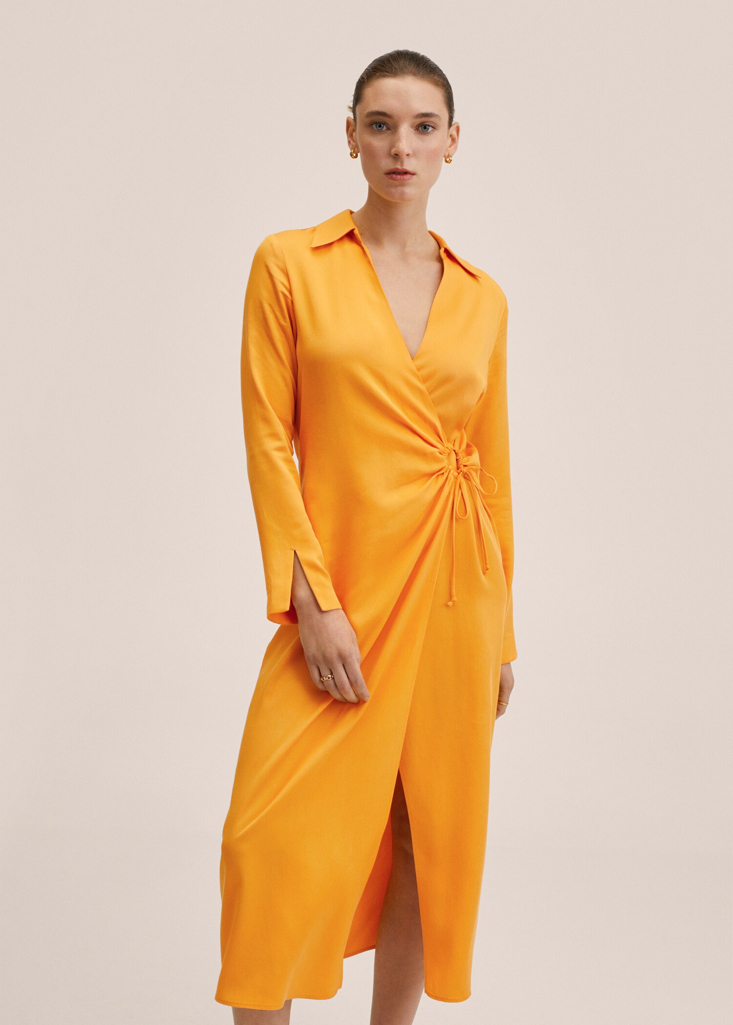 Lyocell shirt dress - Medium plane