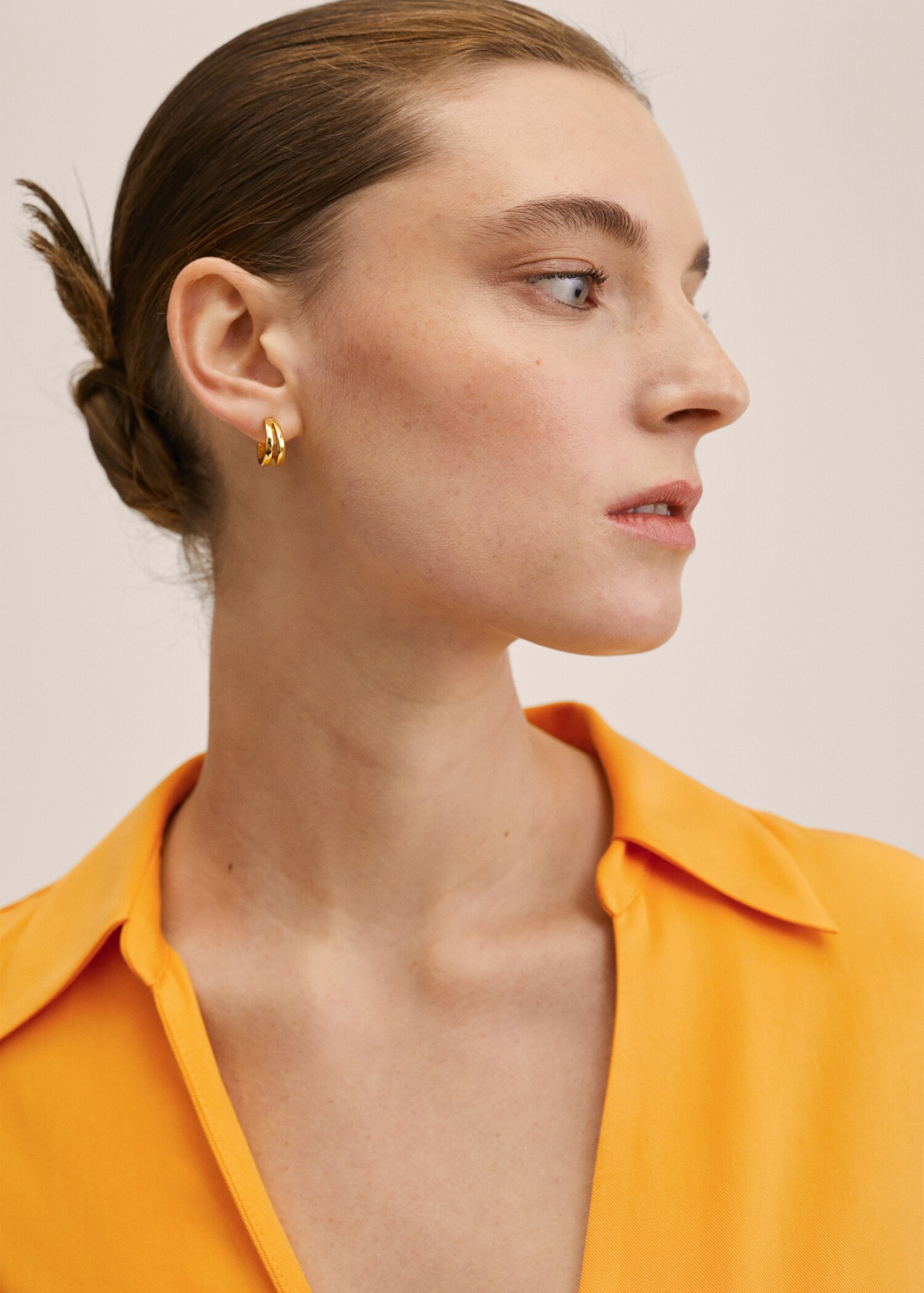 Lyocell shirt dress - Details of the article 2