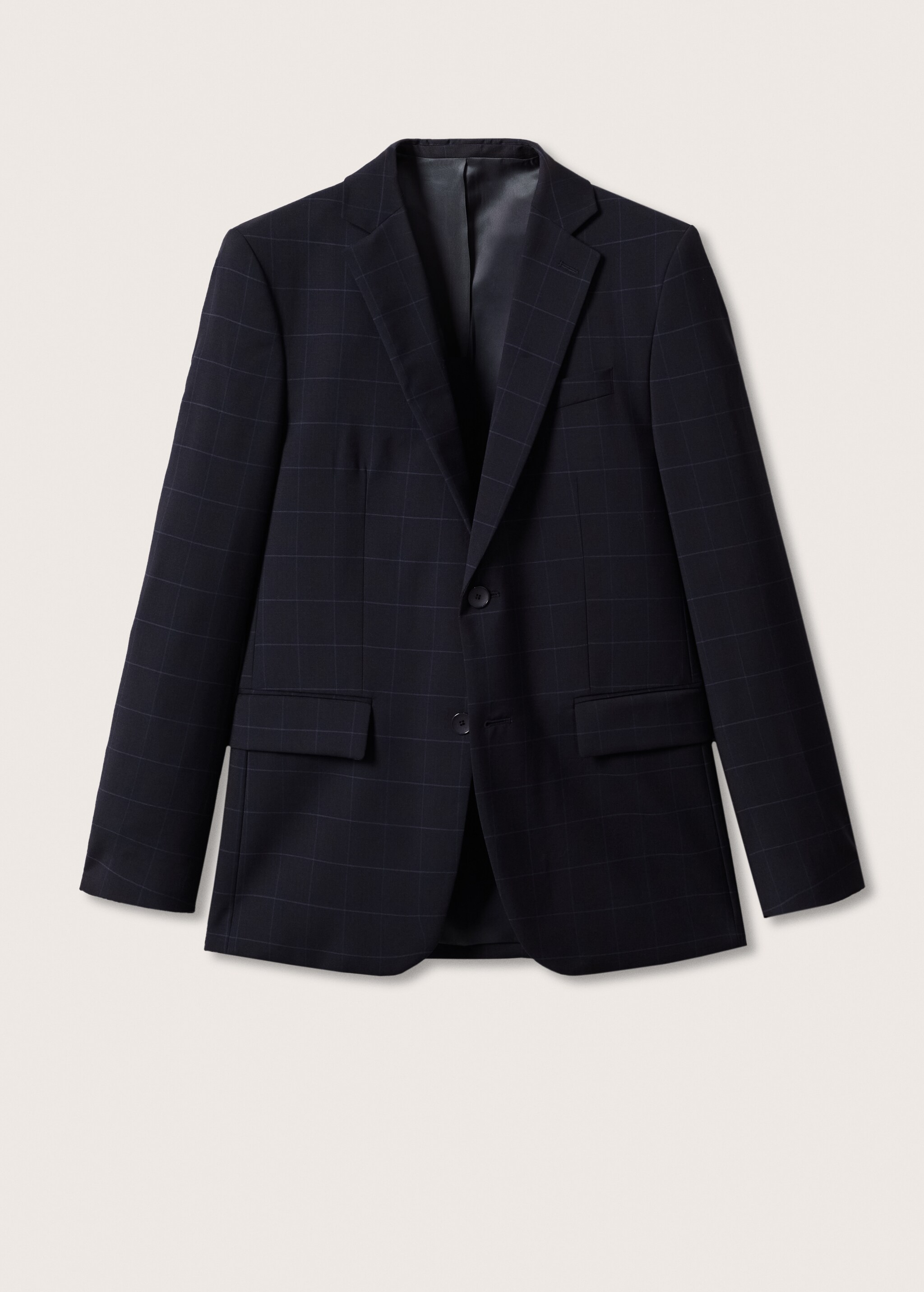 Slim fit virgin wool suit blazer - Article without model