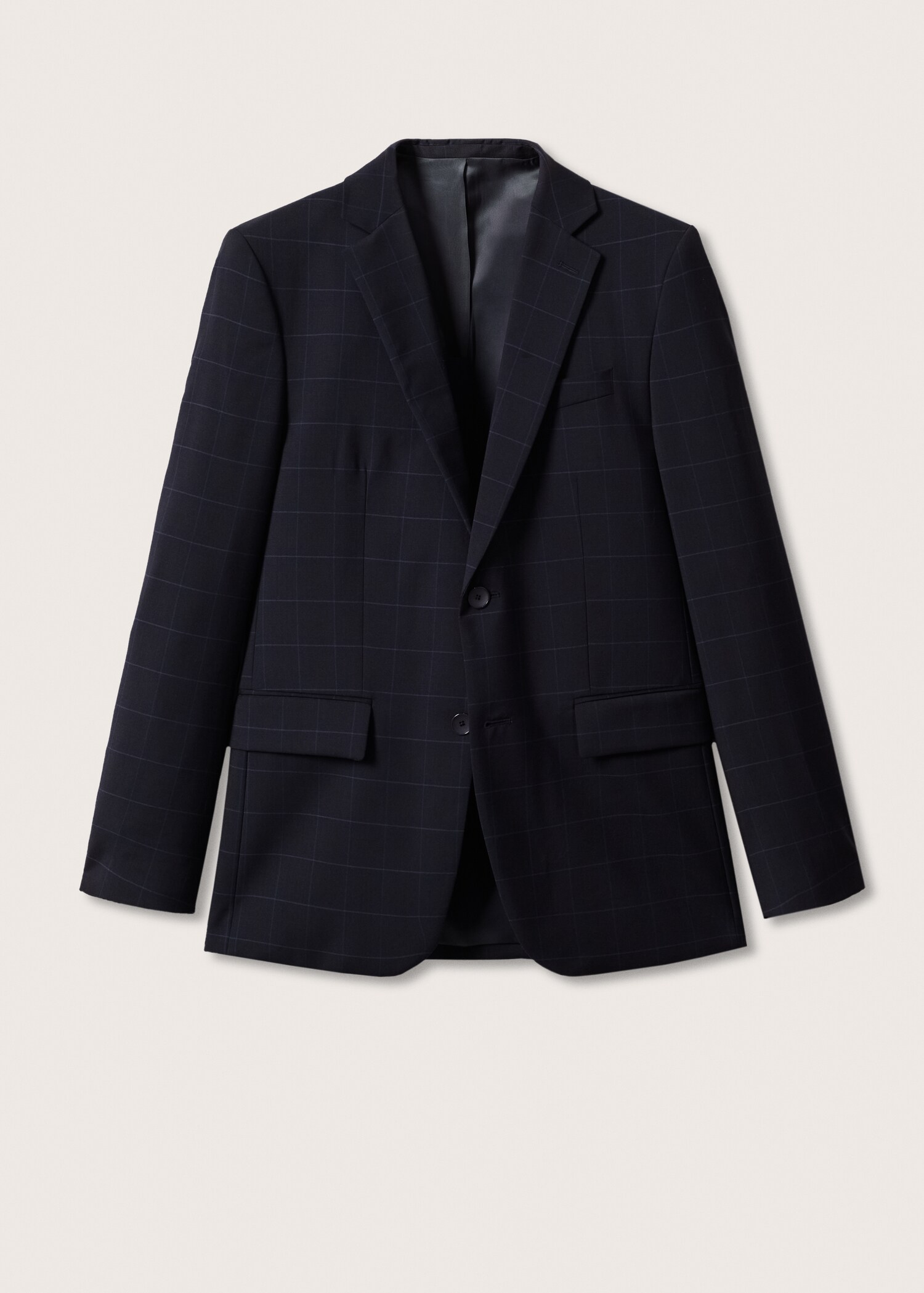 Oblekové sako slim fit z panenské vlny - Zboží bez modelu