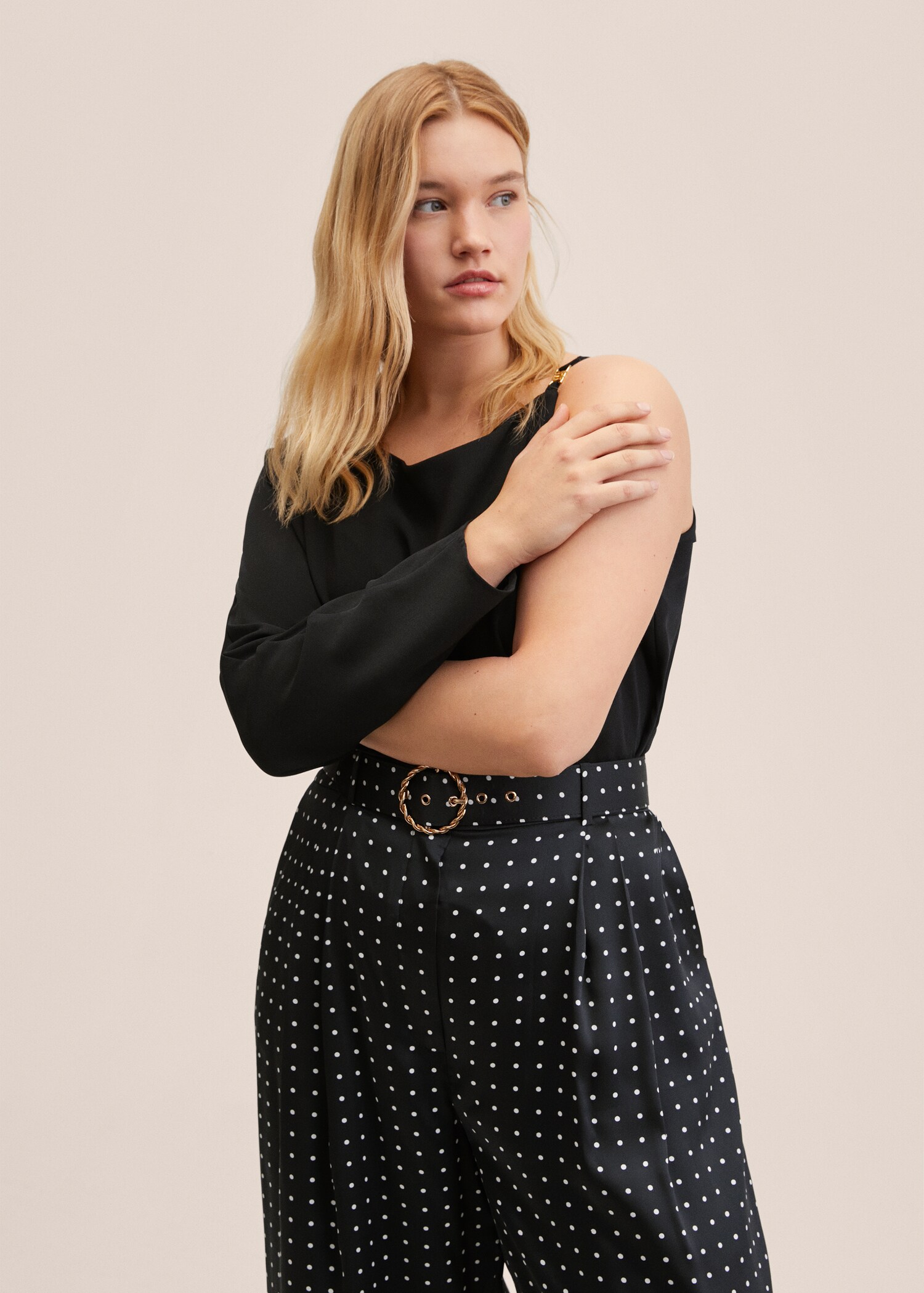 Belt palazzo trousers - Details of the article 4