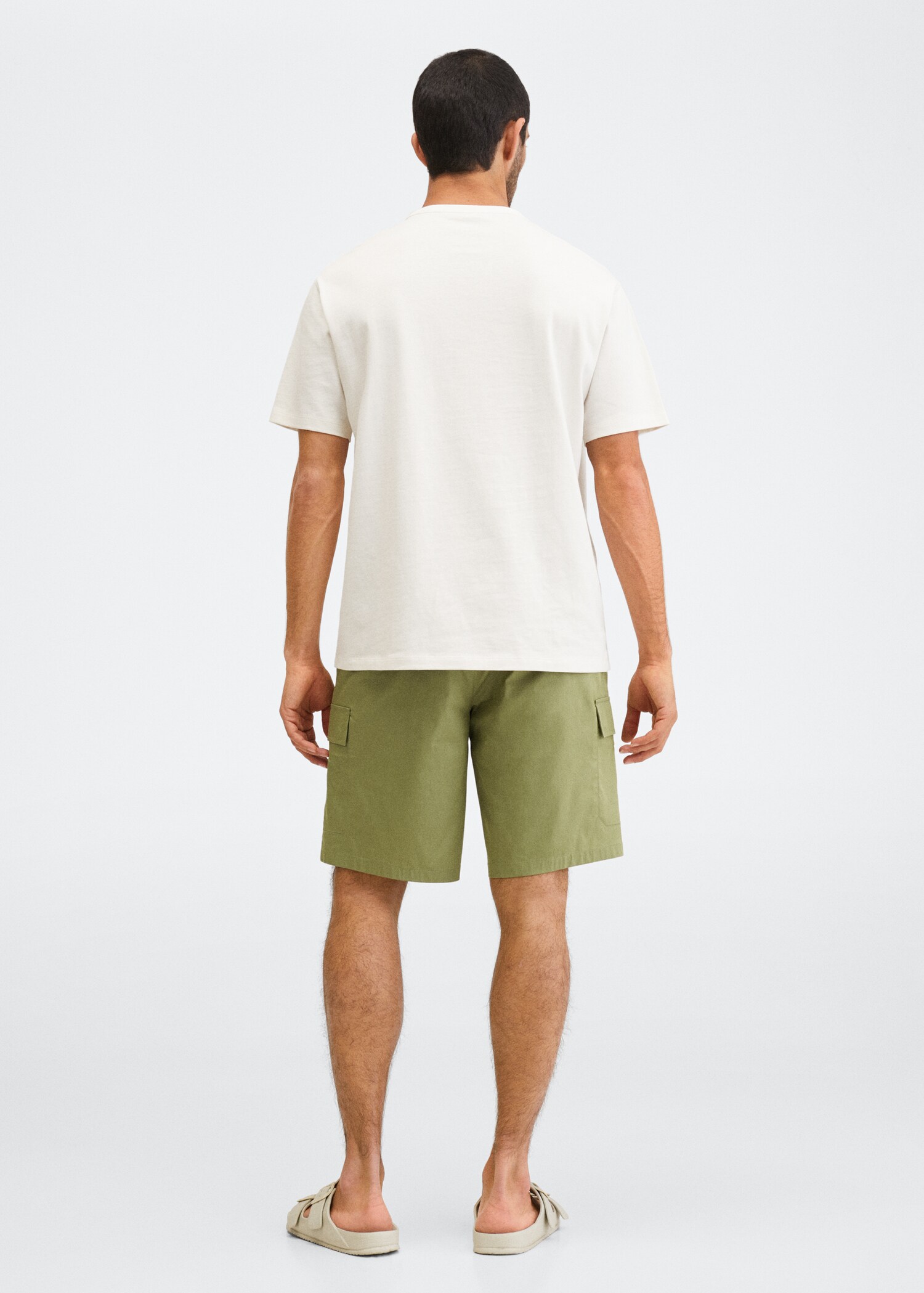 Cargo Bermuda shorts - Reverse of the article