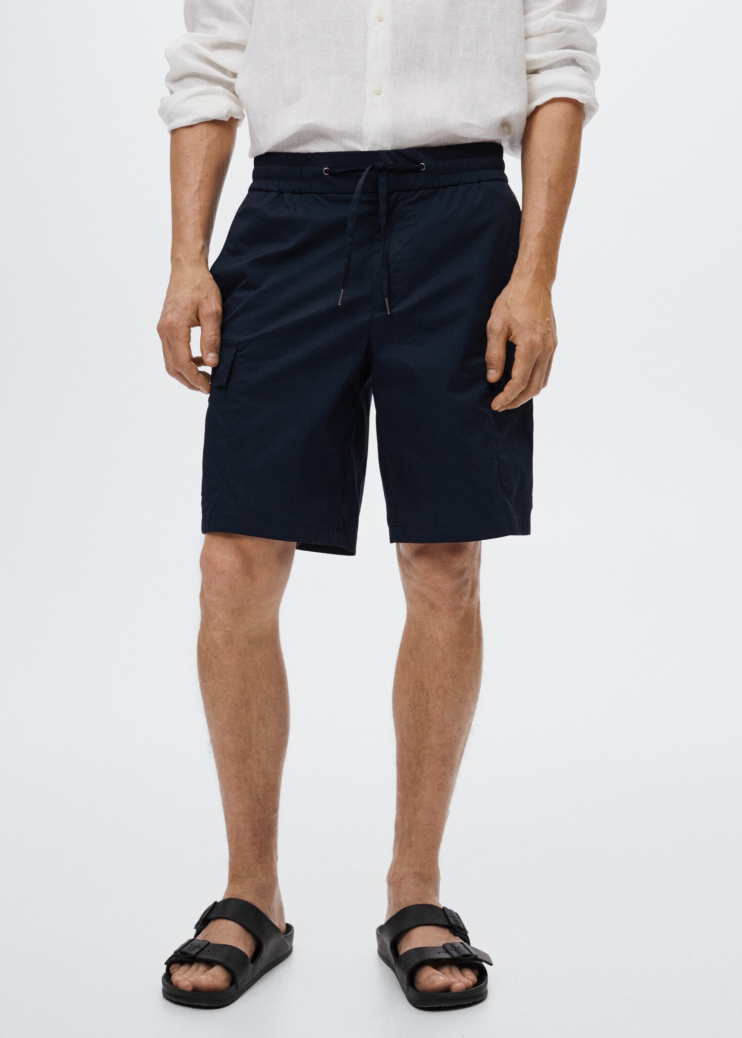 Cargo Bermuda shorts - Medium plane