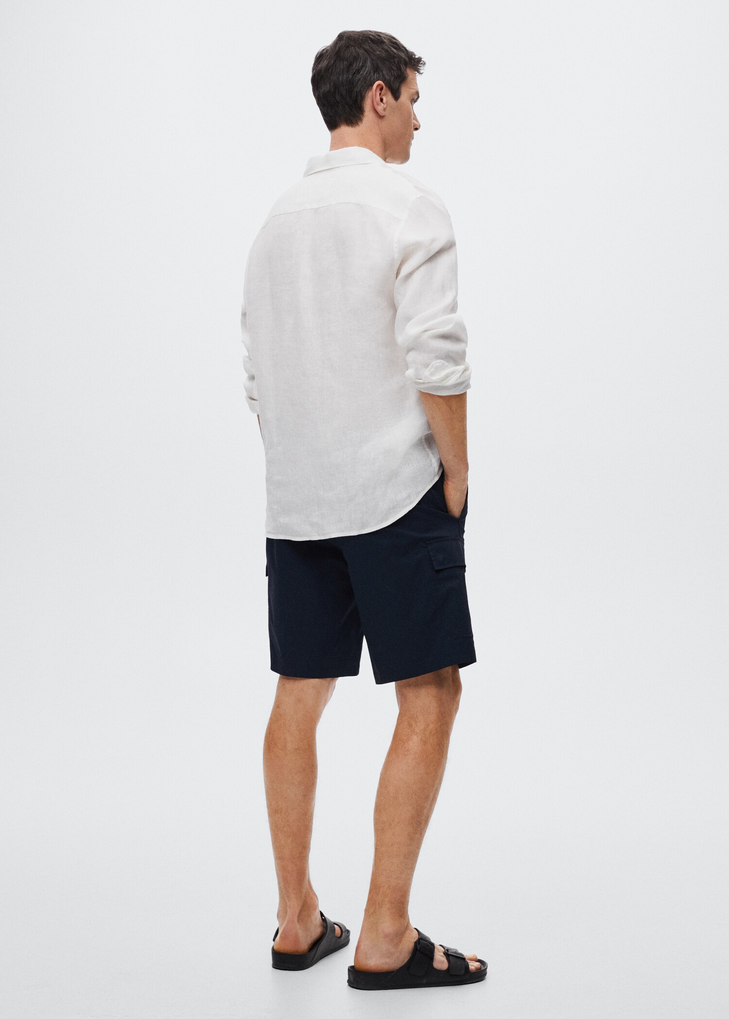 Cargo Bermuda shorts - Reverse of the article
