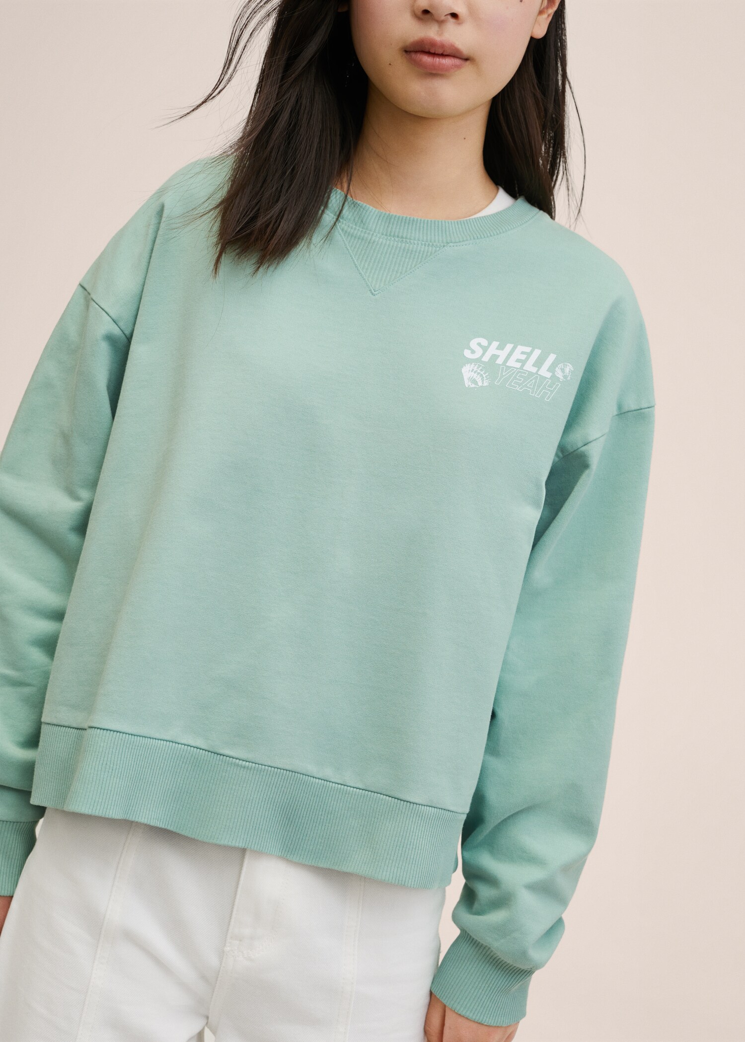 Mikina oversize s potiskem - Detail zboží 1