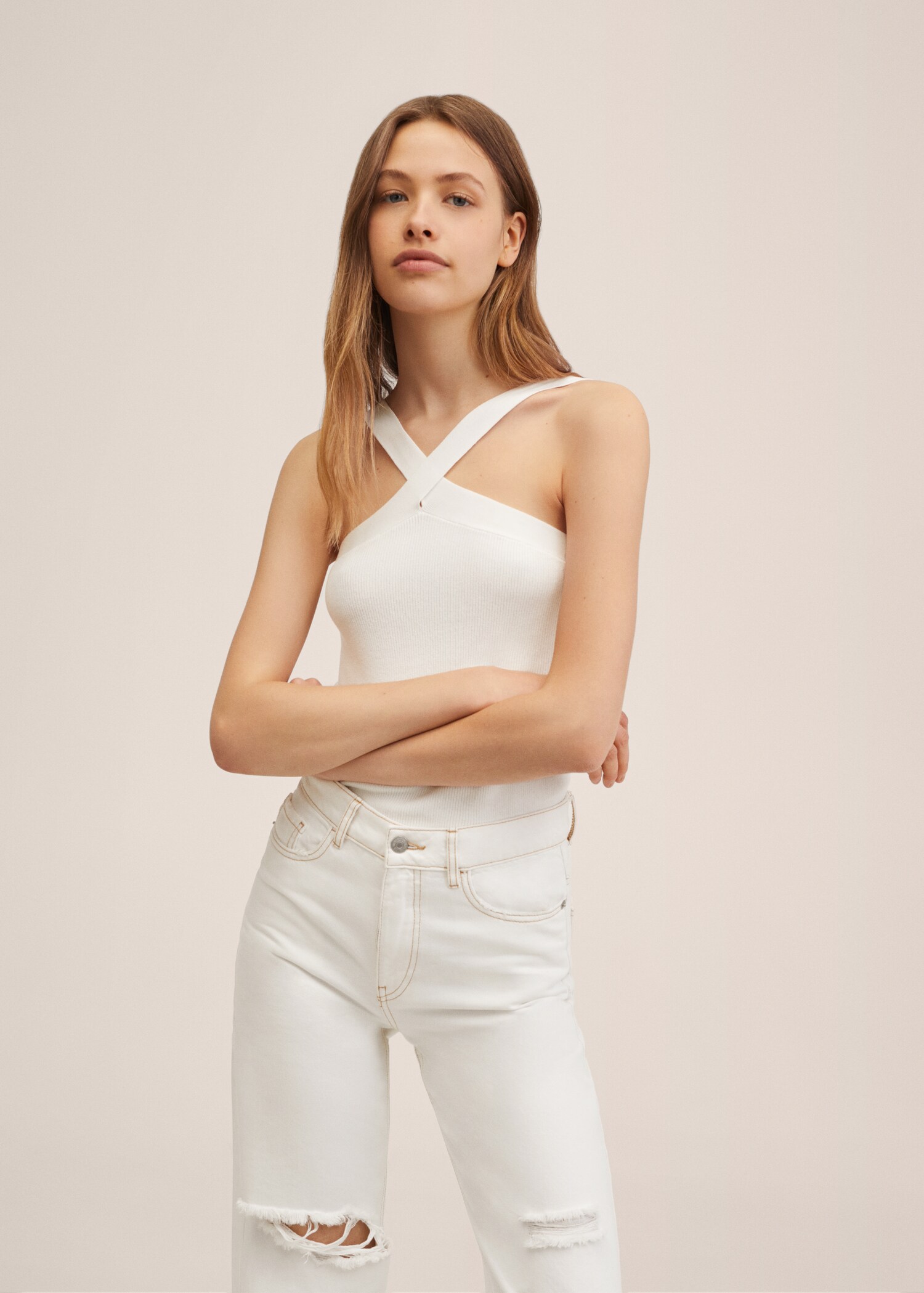 Crisscross strap top - Details of the article 2