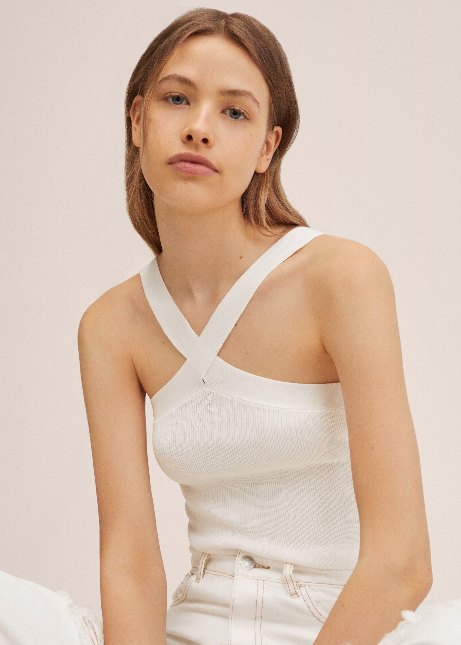 Crisscross strap top - Details of the article 4