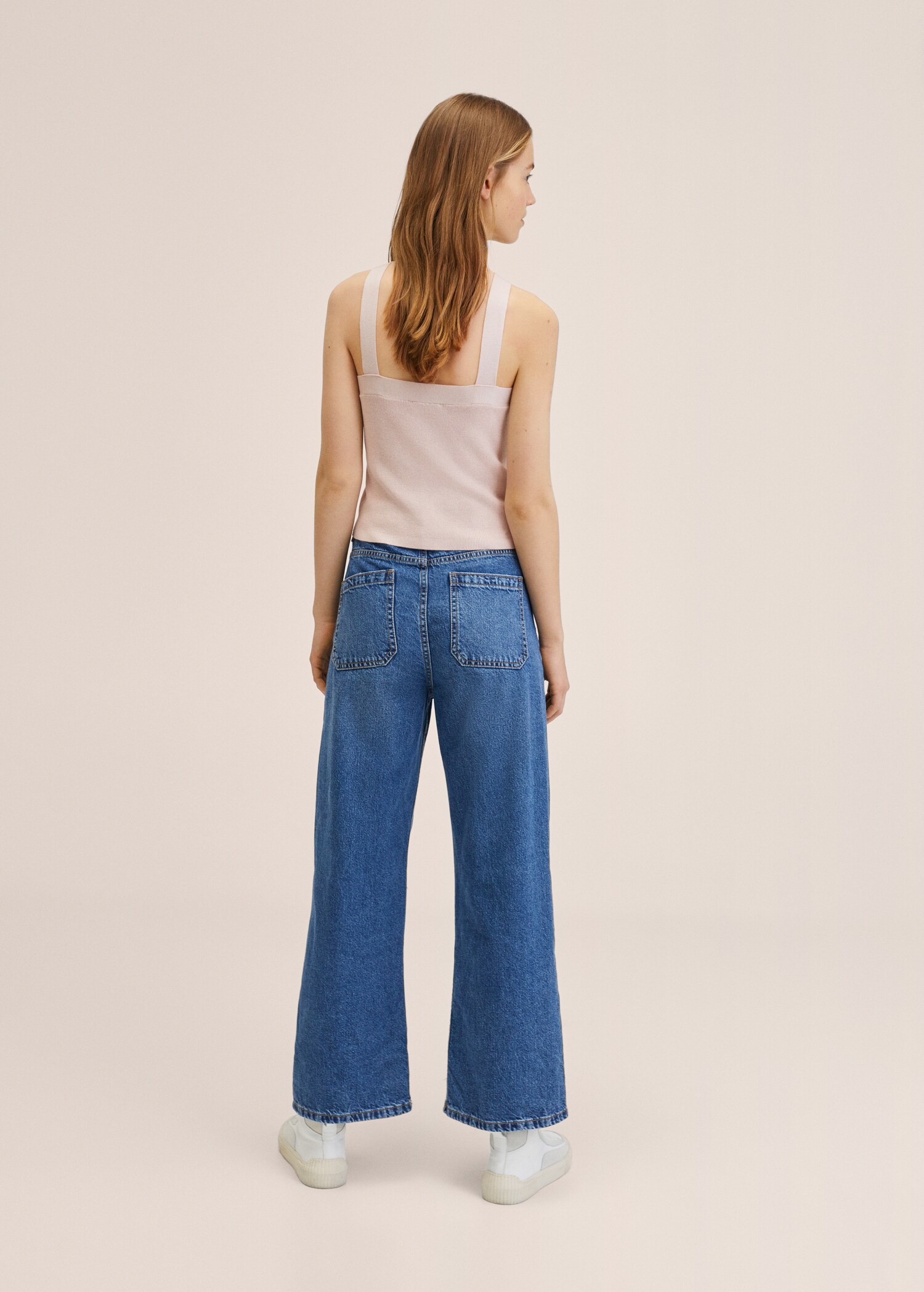 Crisscross strap top - Reverse of the article