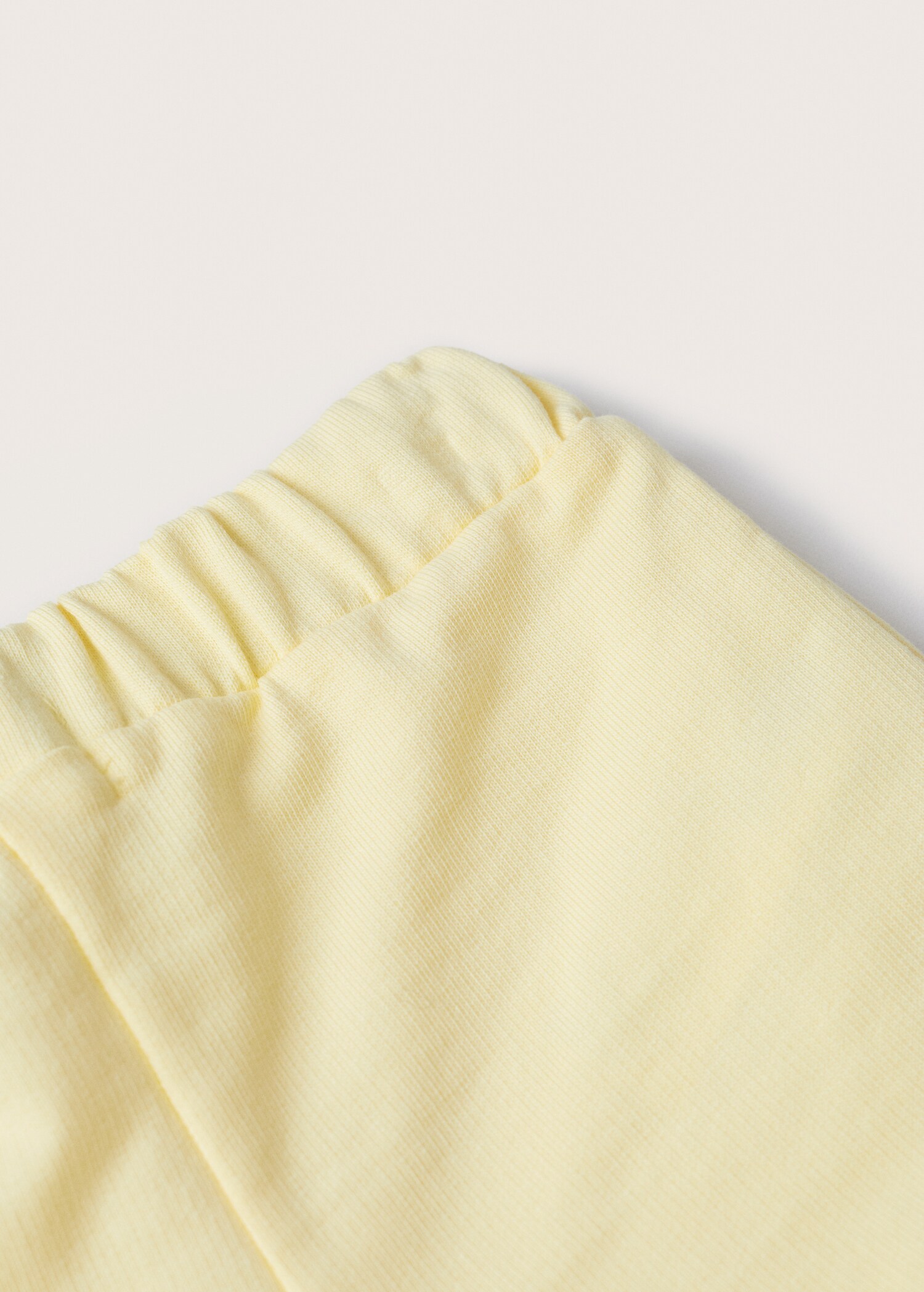 Cotton drawstring waist shorts - Details of the article 7