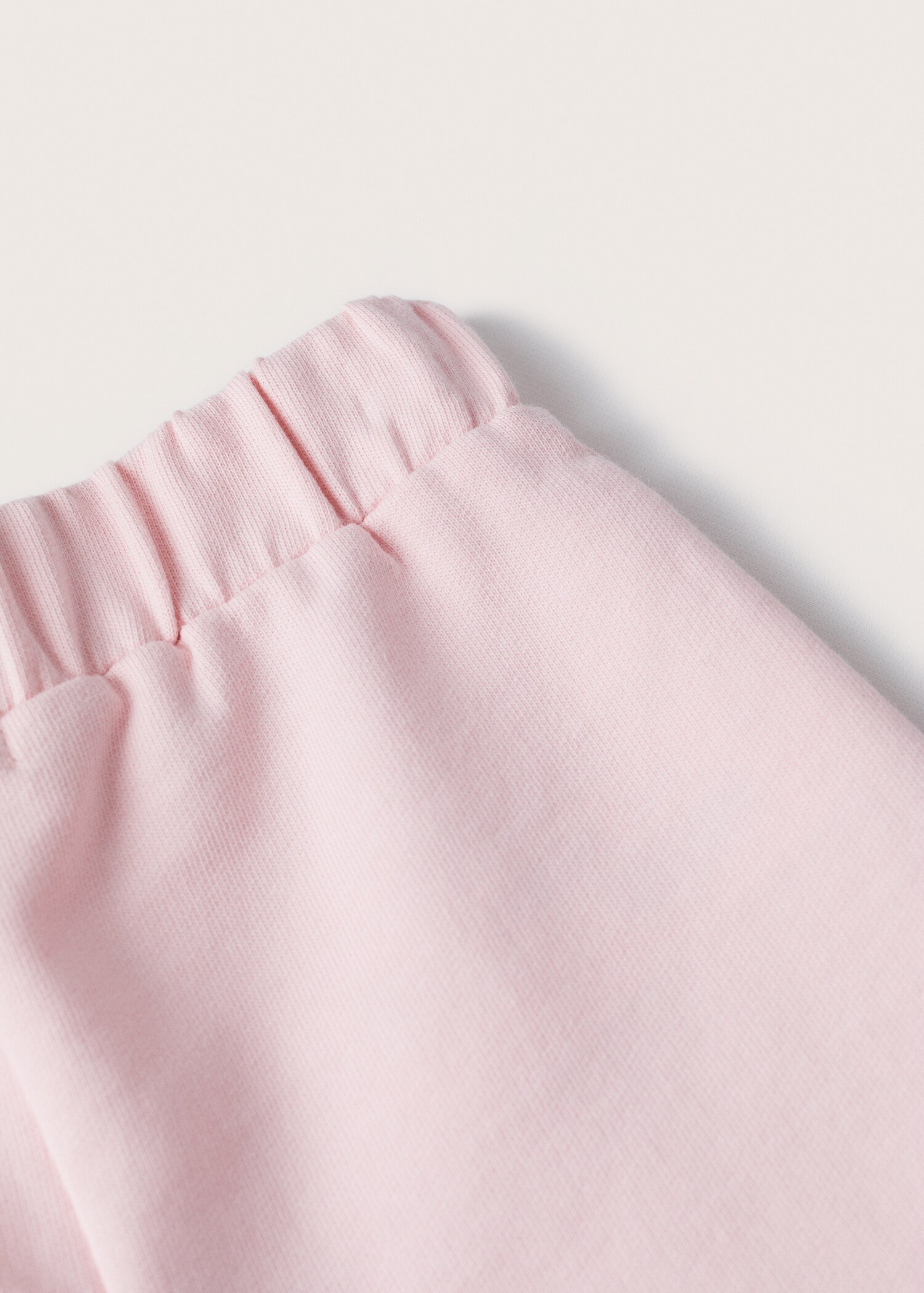 Cotton drawstring waist shorts - Details of the article 7