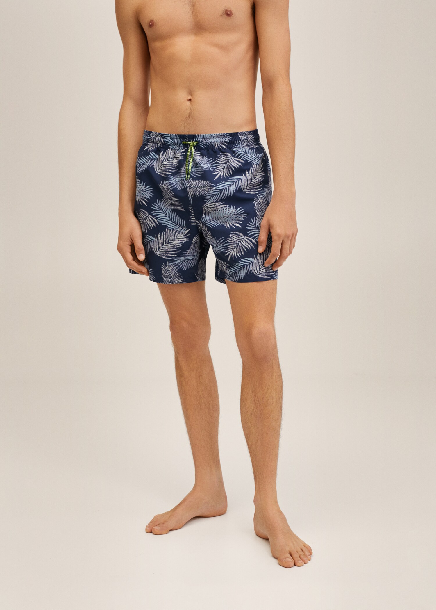 Badehose mit Blattmuster - Detail des Artikels 1