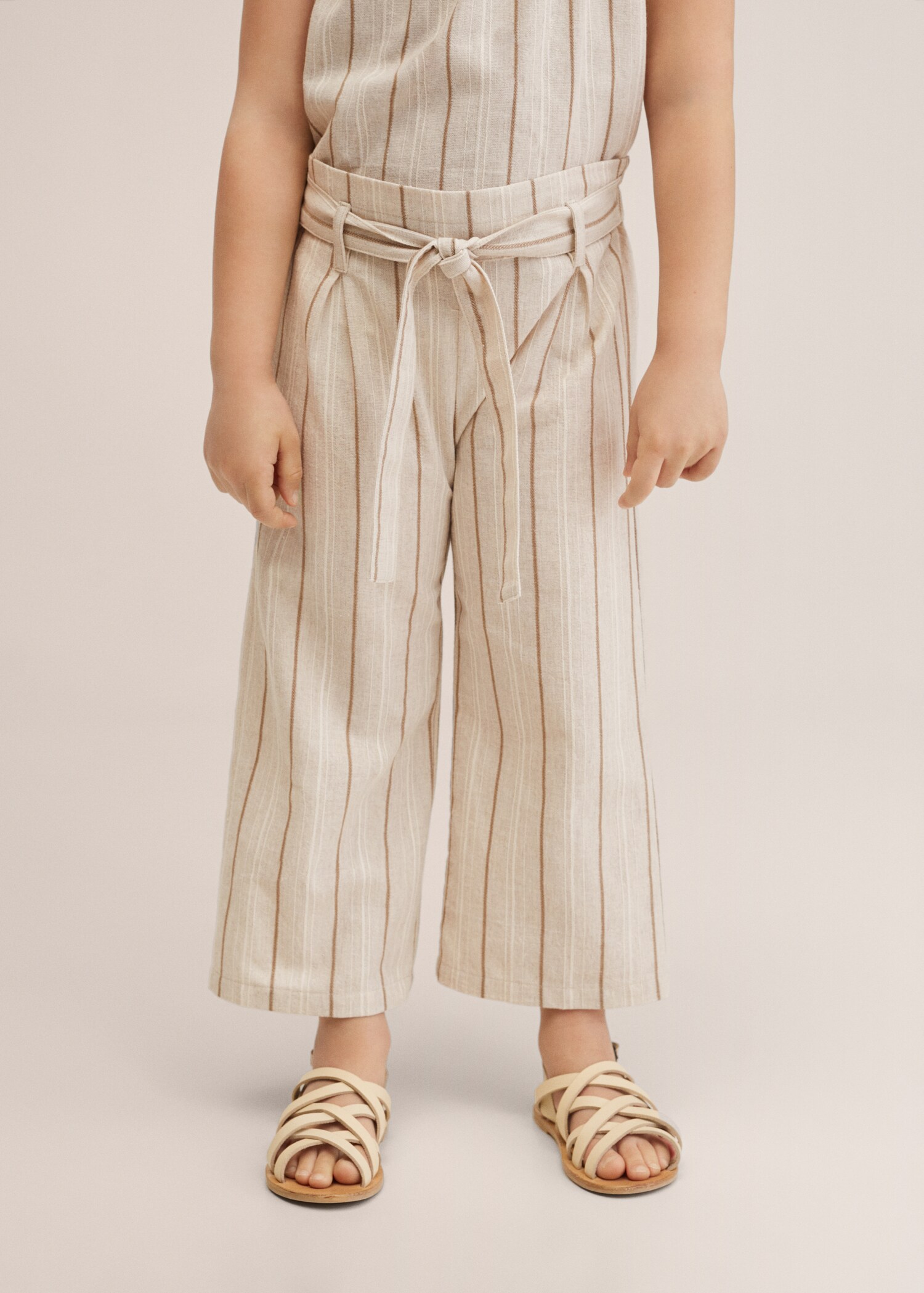 Culotte stripes trousers - Details of the article 1