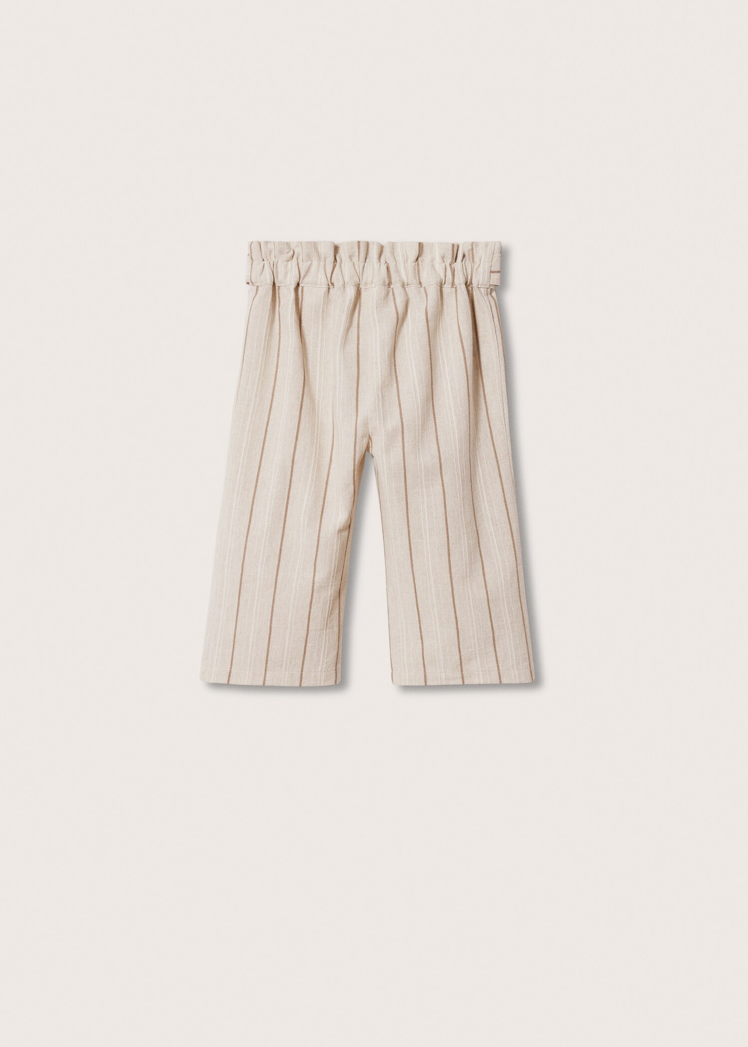 Culotte stripes trousers - Reverse of the article