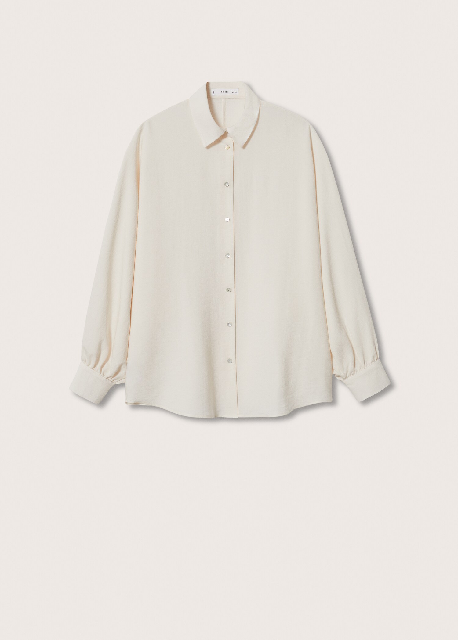 Camisa oversize textura - Artículo sin modelo