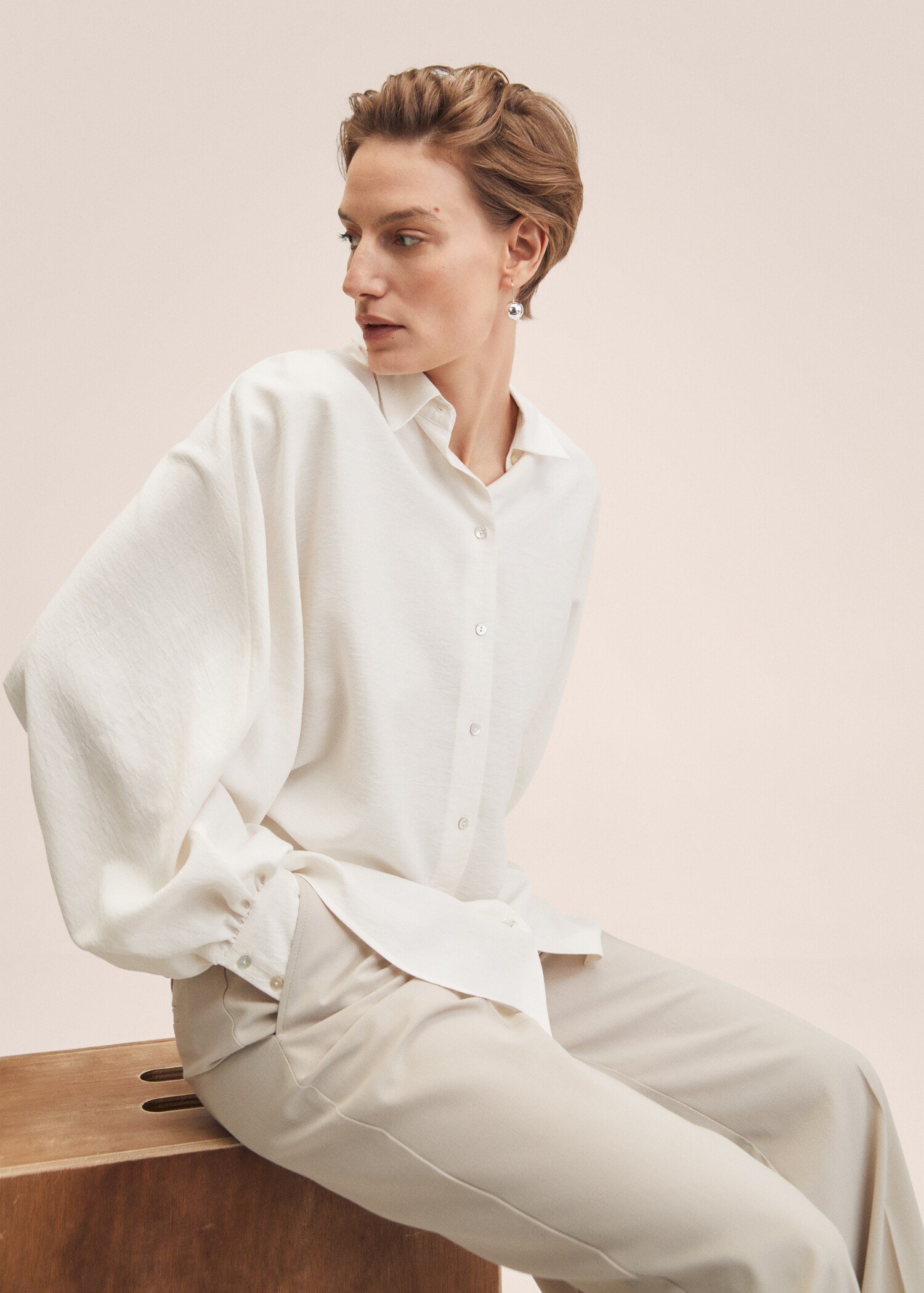 Camisa oversize textura - Detalle del artículo 2