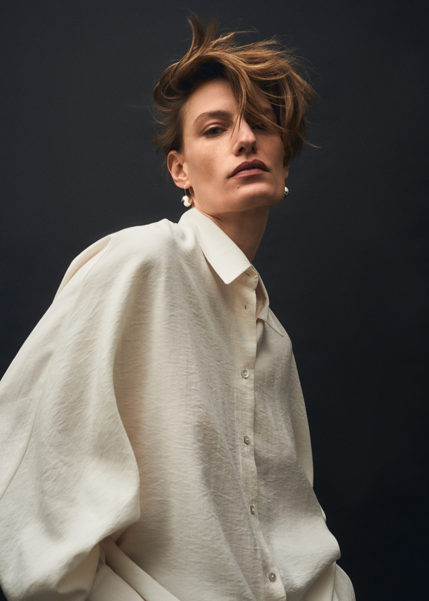 Camisa oversize textura - Detalle del artículo 9