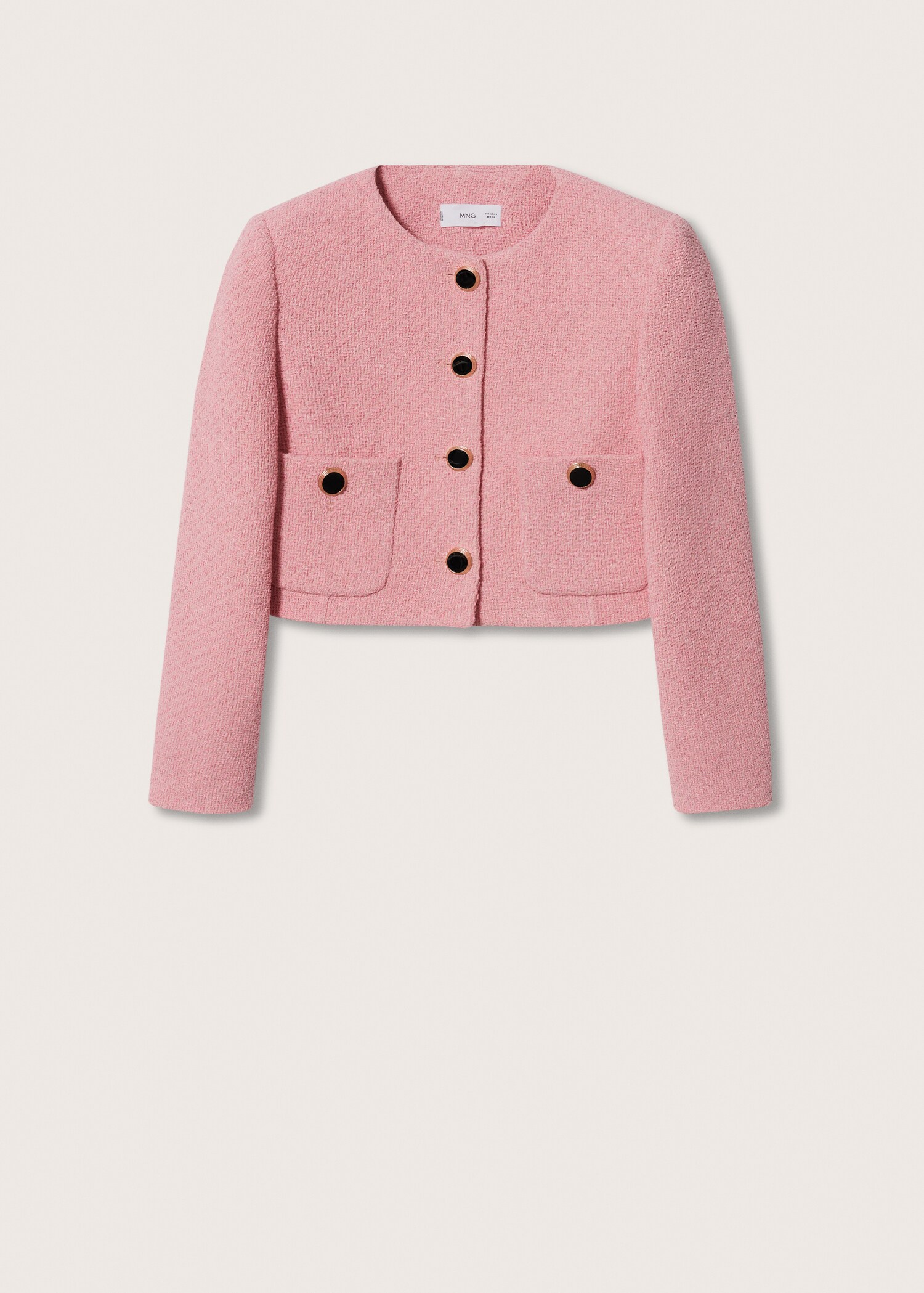 Chaqueta tweed crop - Artículo sin modelo