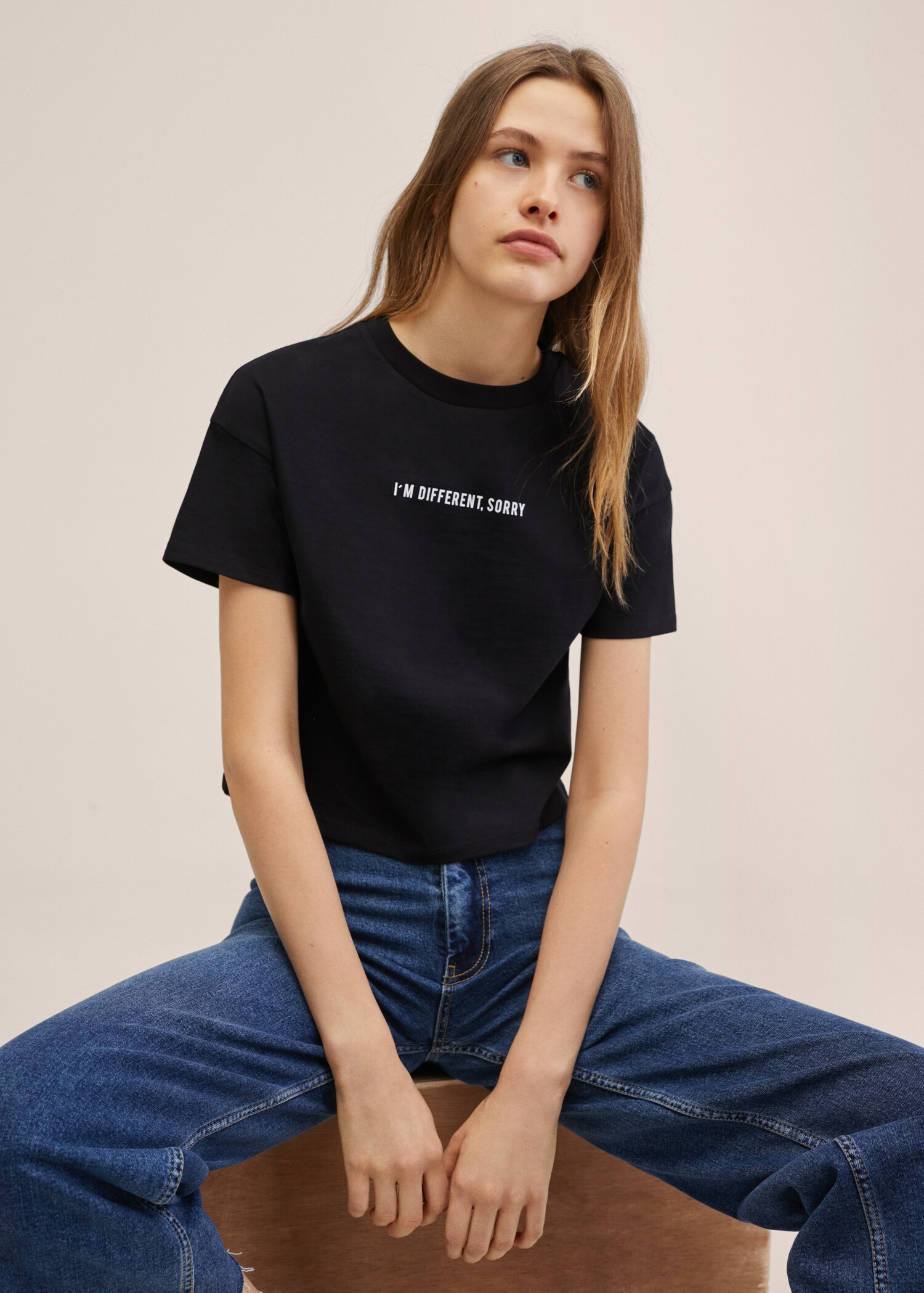 Message cotton T-shirt - Details of the article 2