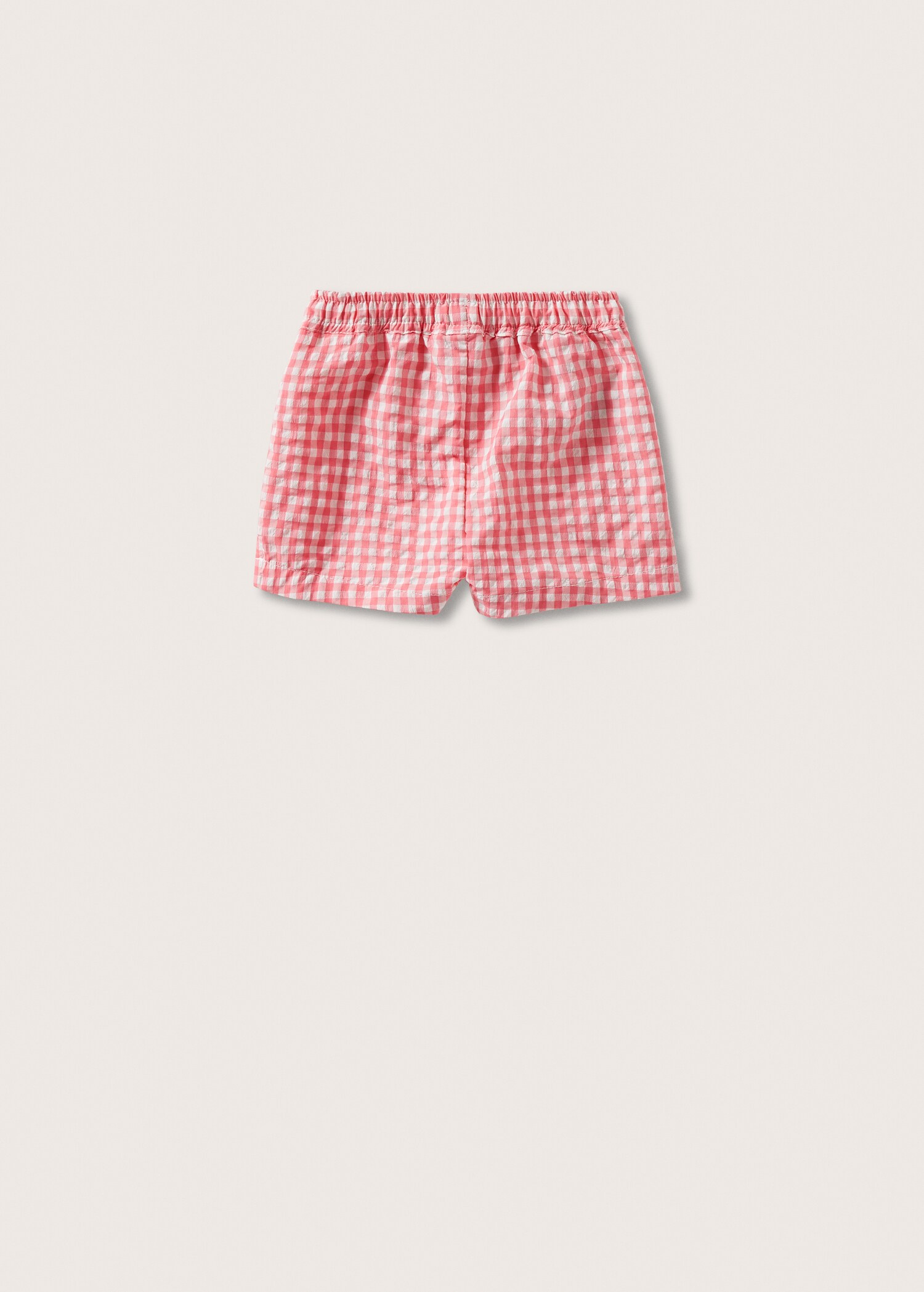 Bañador estampado vichy - Reverso del artículo
