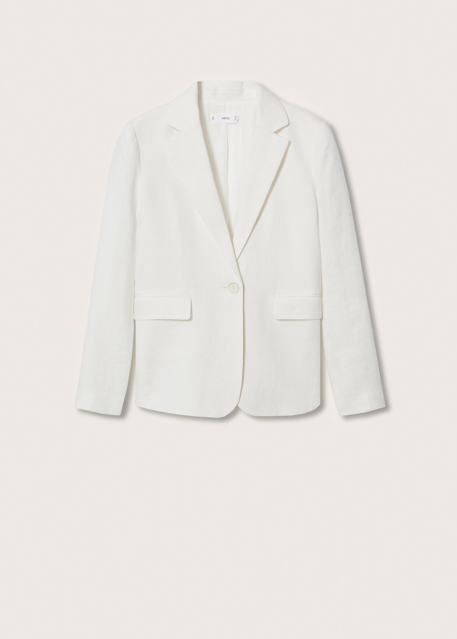 Blazer de fato de 100% linho - Artigo sem modelo