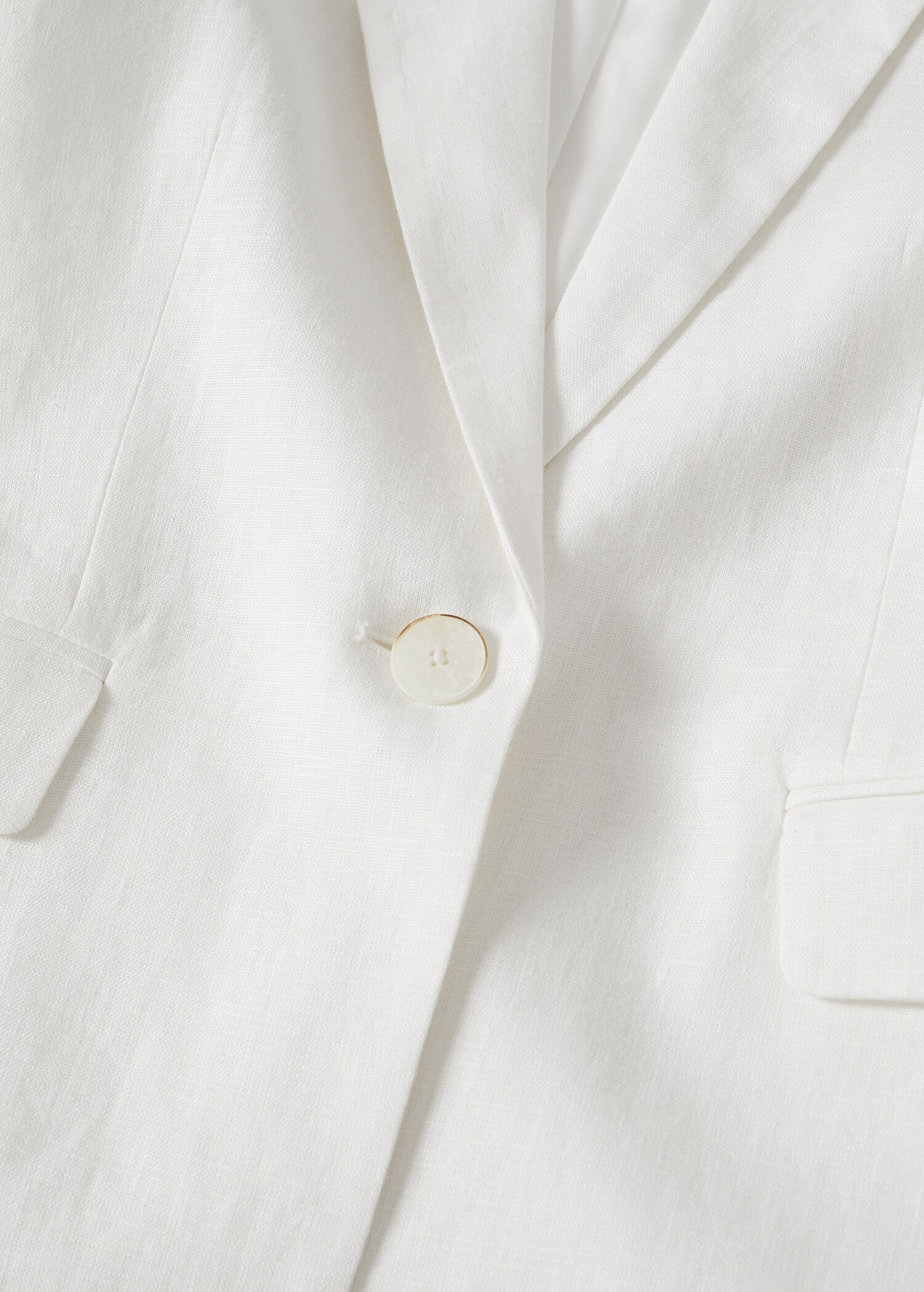 Blazer de fato de 100% linho - Pormenor do artigo 8
