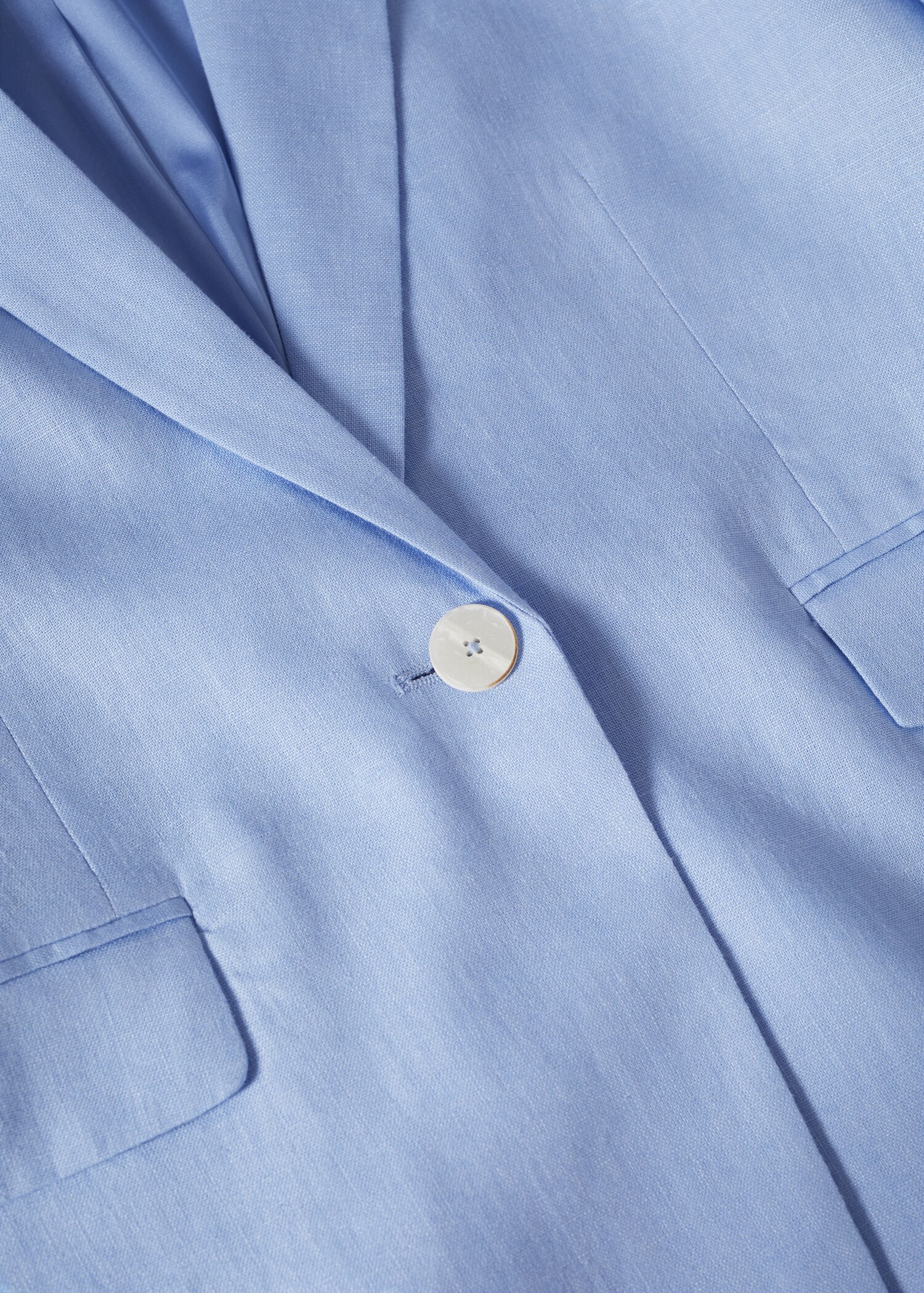 Blazer suit 100% linen - Details of the article 8