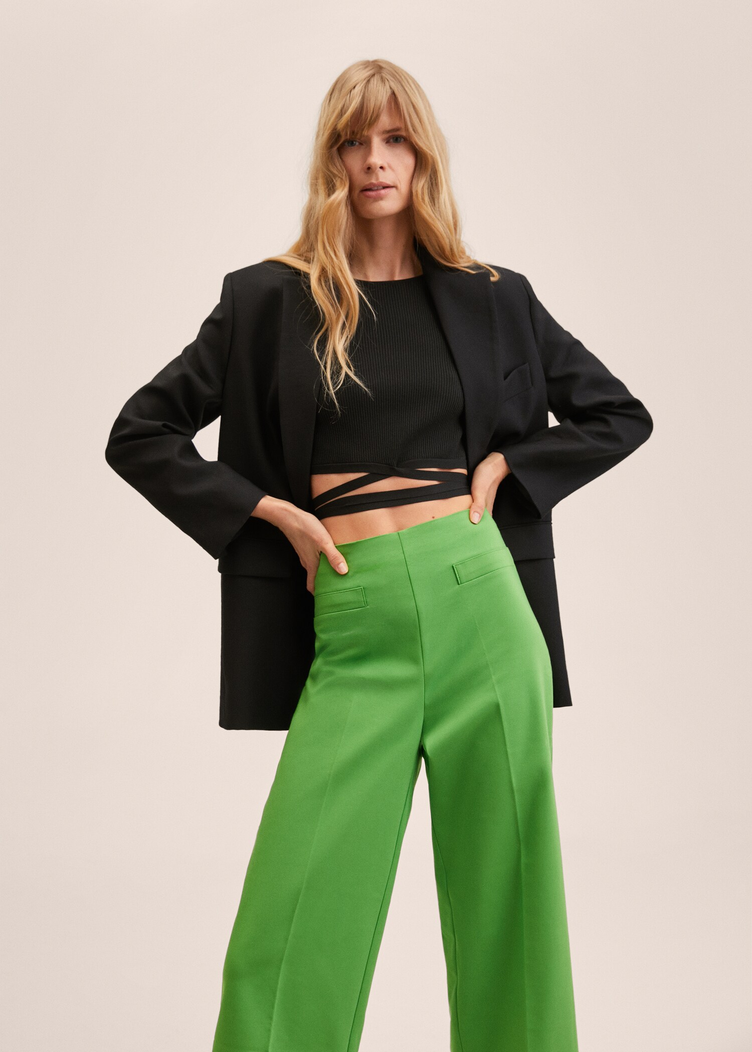 Bavlněné kalhoty culottes - Detail zboží 1