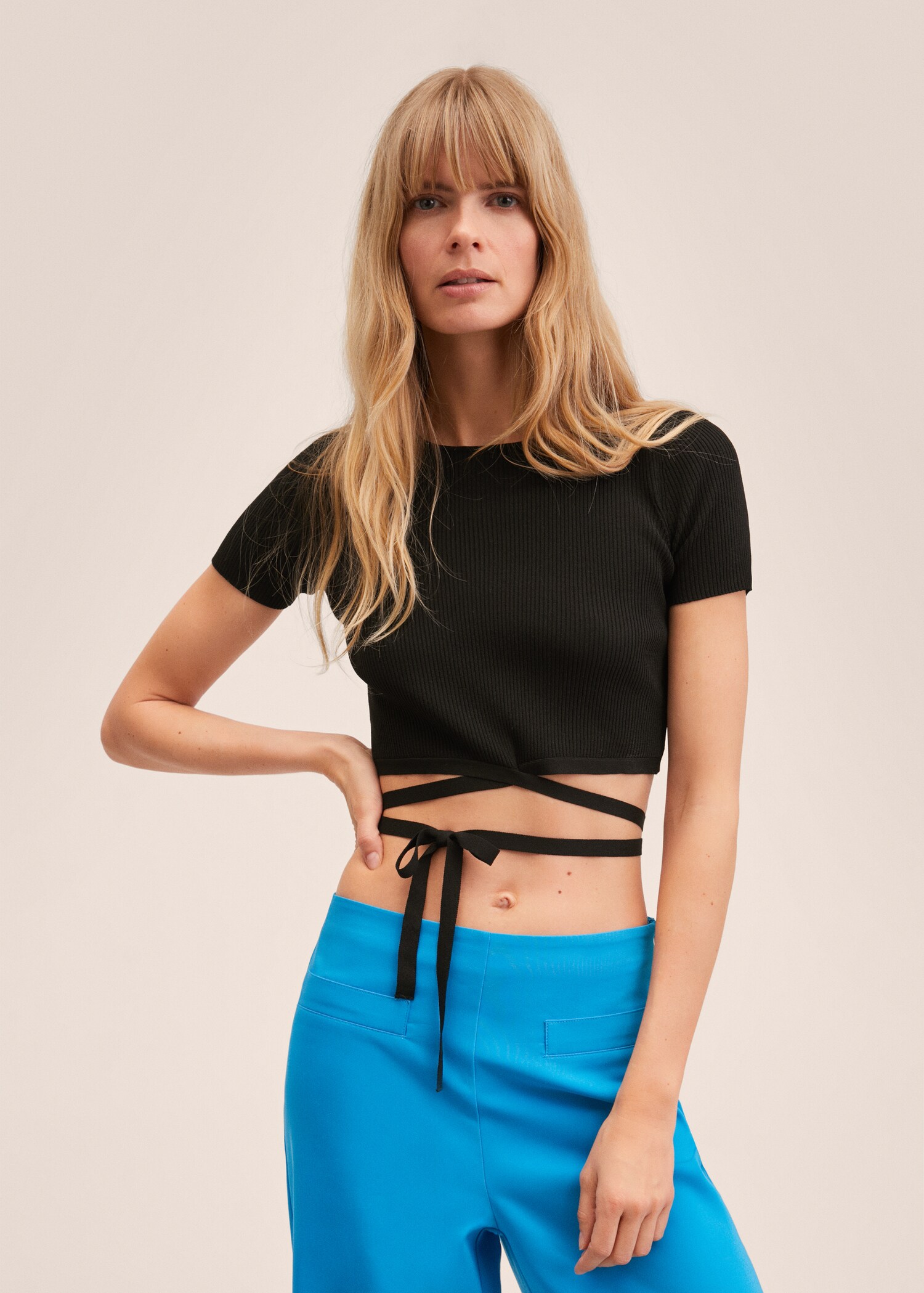 Bavlněné kalhoty culottes - Detail zboží 1