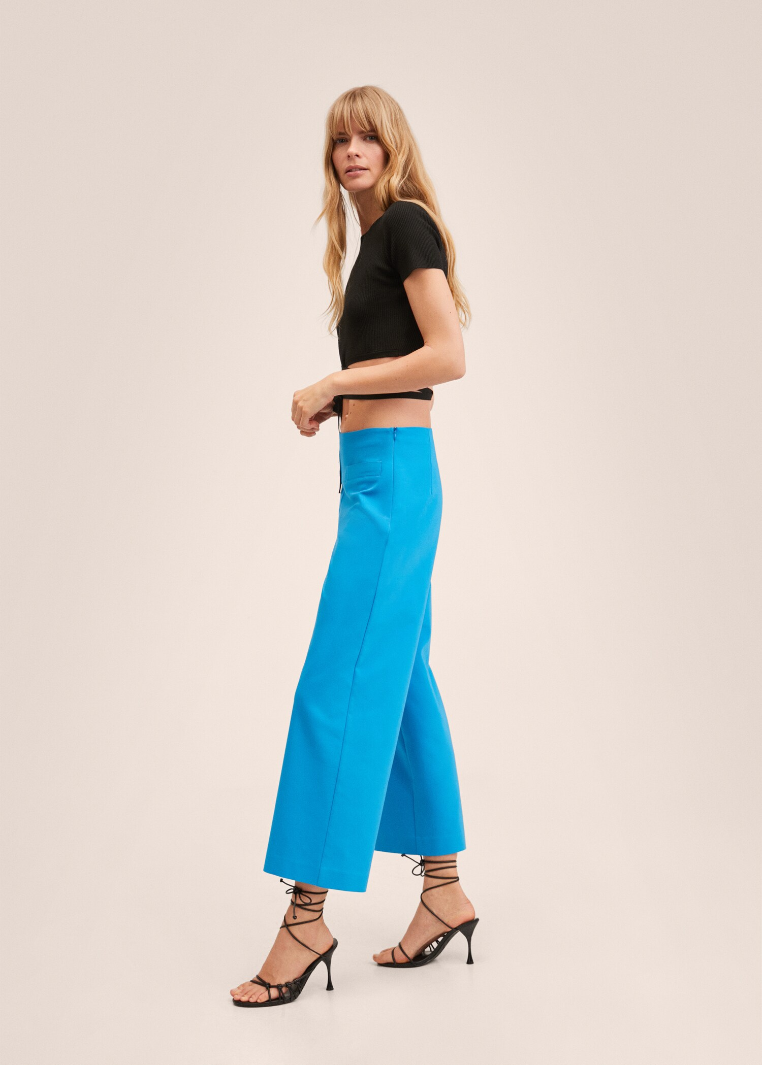Bavlněné kalhoty culottes - Detail zboží 2