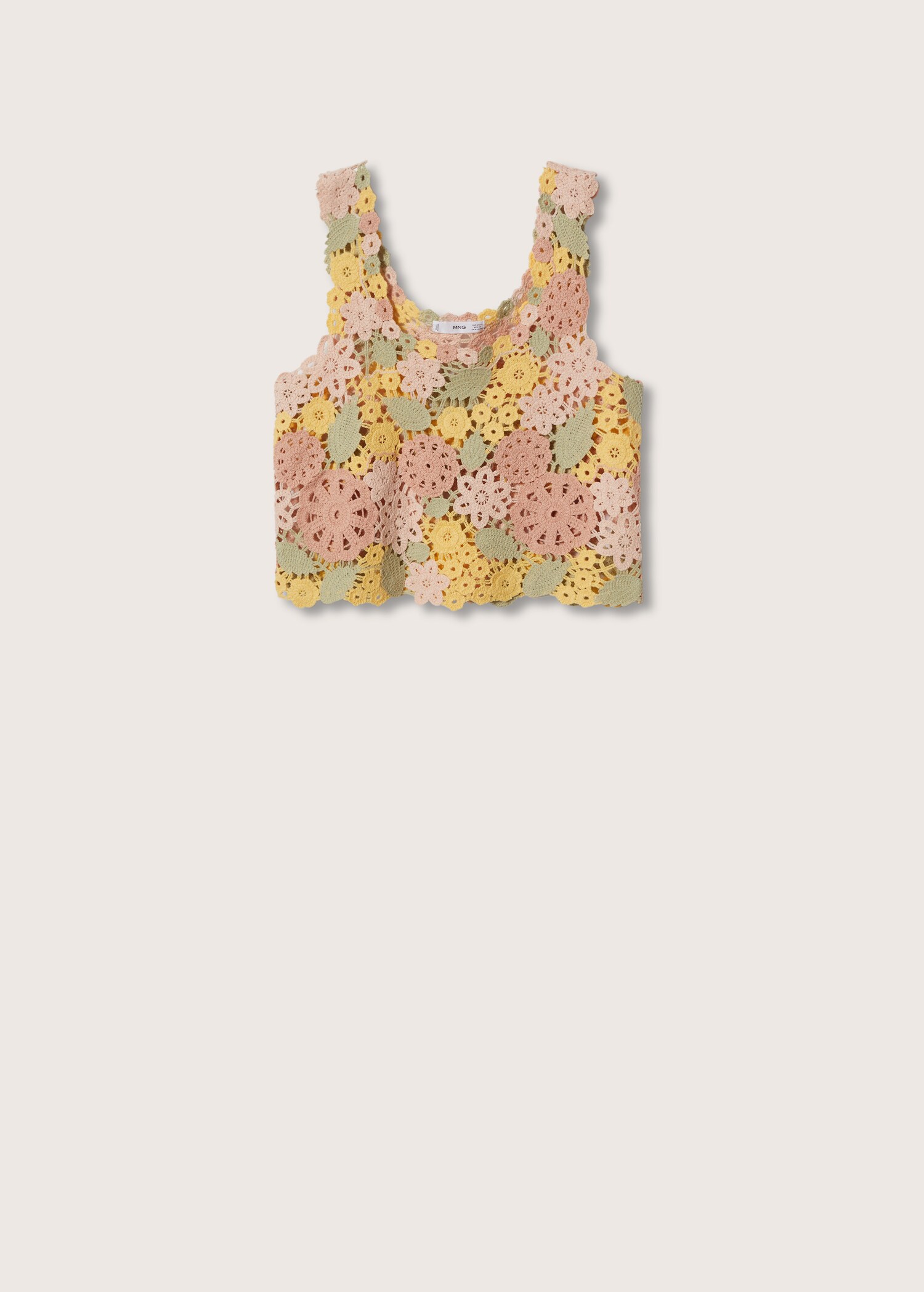 Top crochet algodón - Artículo sin modelo