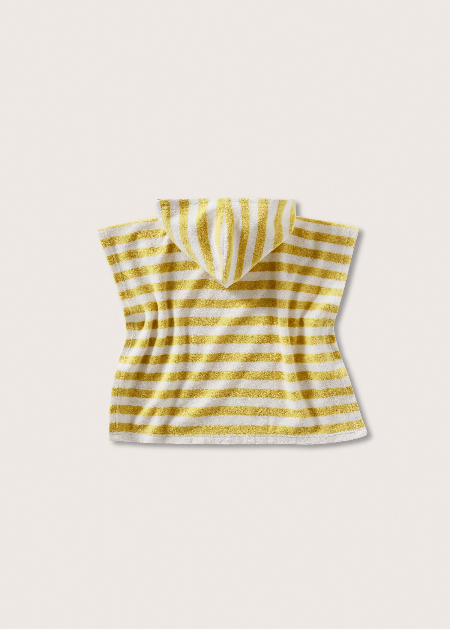 Striped towel cape - Reverse of the article