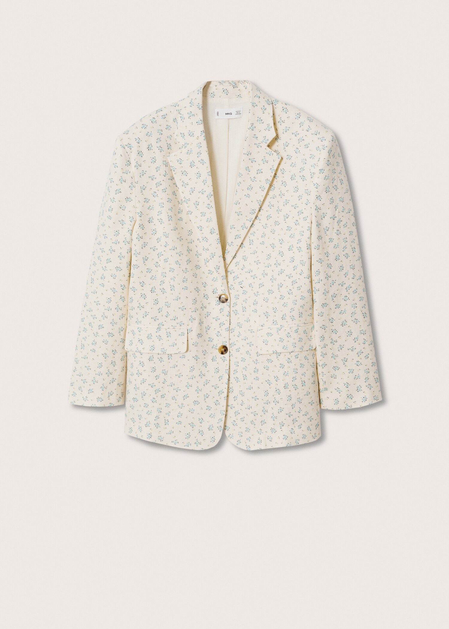 Linen oversized blazer - Article without model