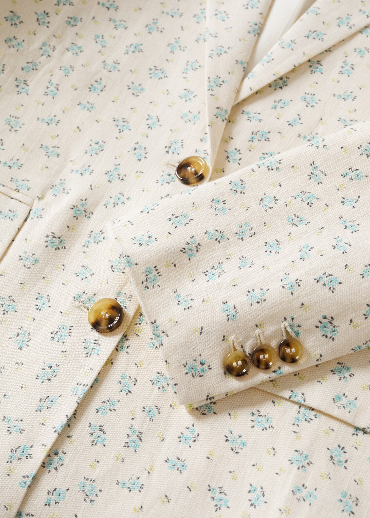 Linen oversized blazer - Details of the article 8