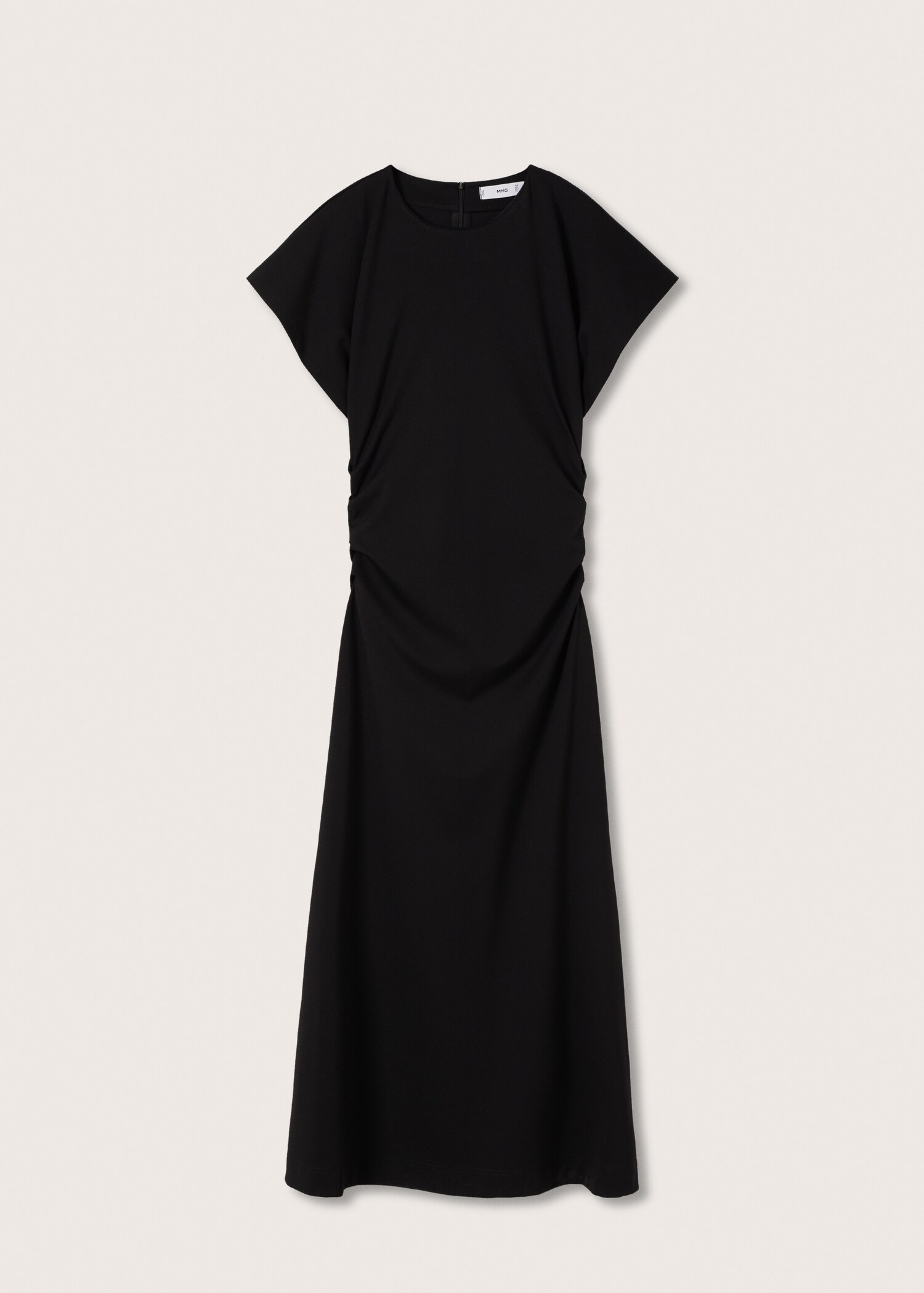 Šaty s detaily nabírání - Zboží bez modelu