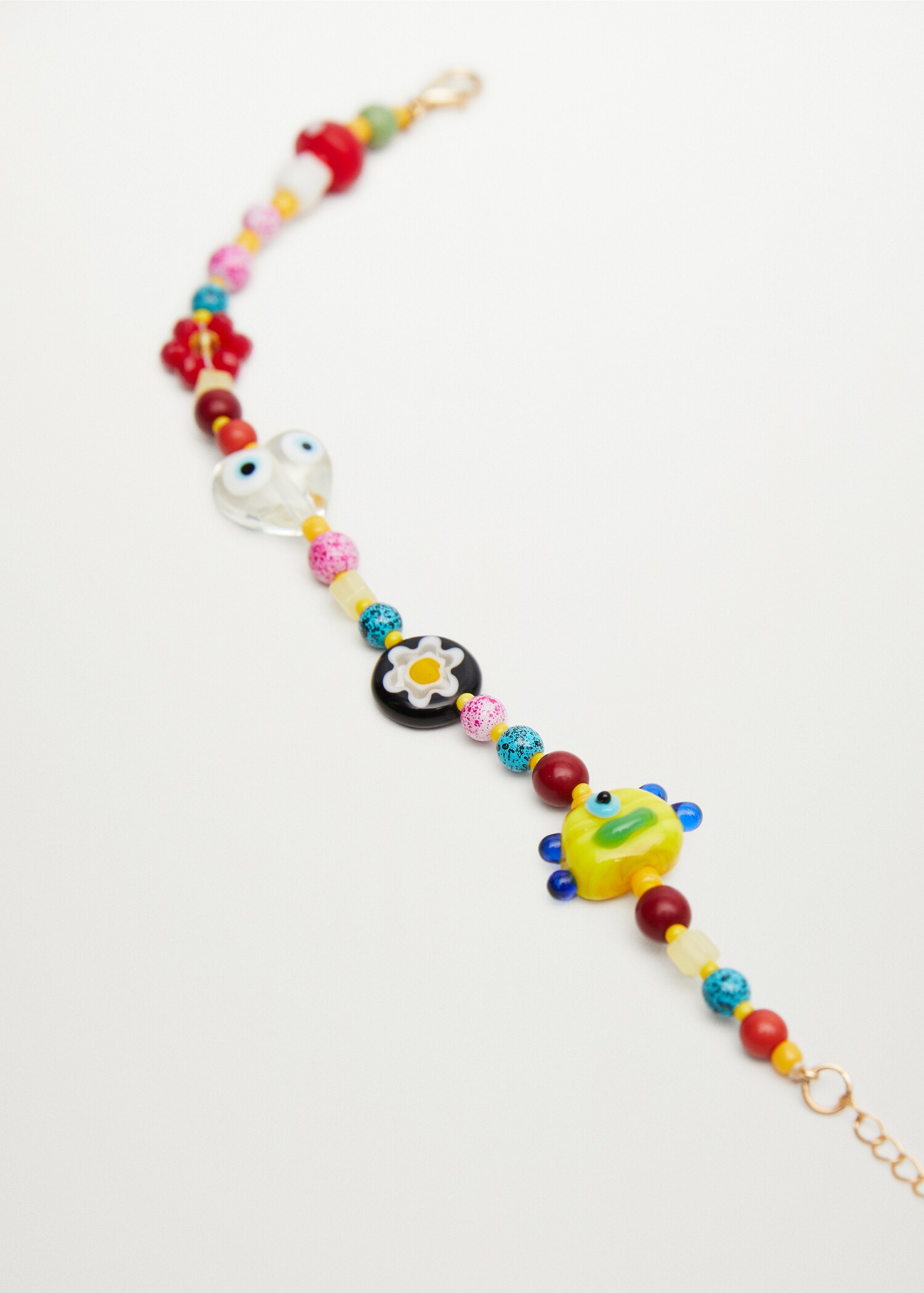 Armband kombinerade pärlor - Bild av mittparti