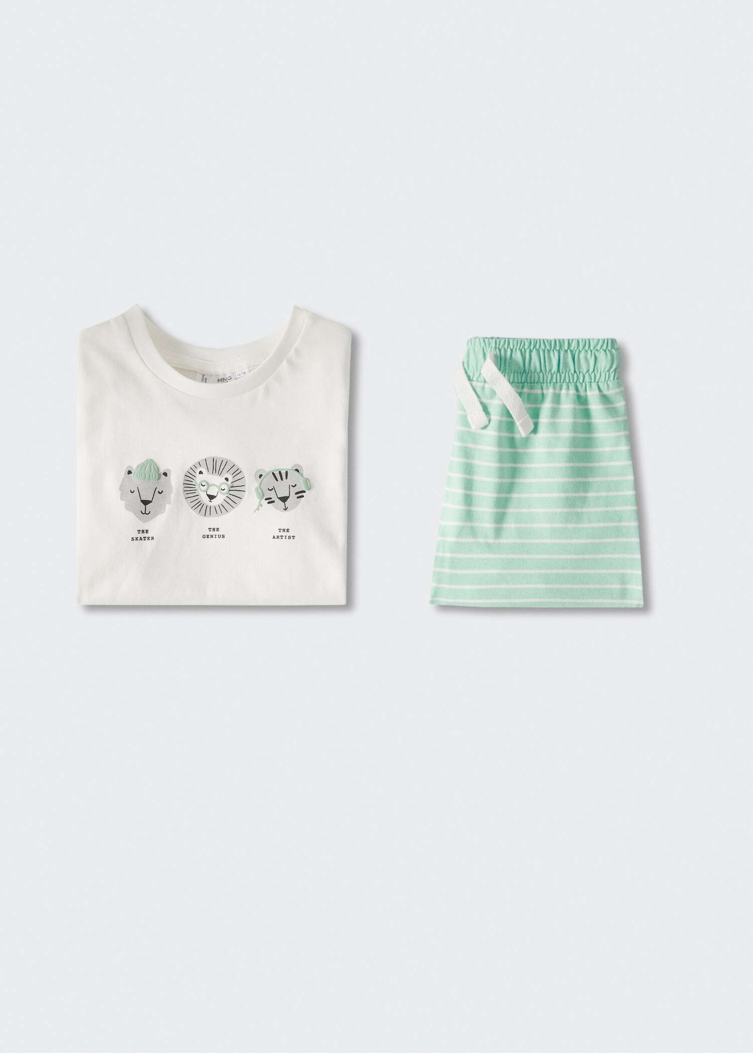 Pijama algodón estampado - Artículo sin modelo