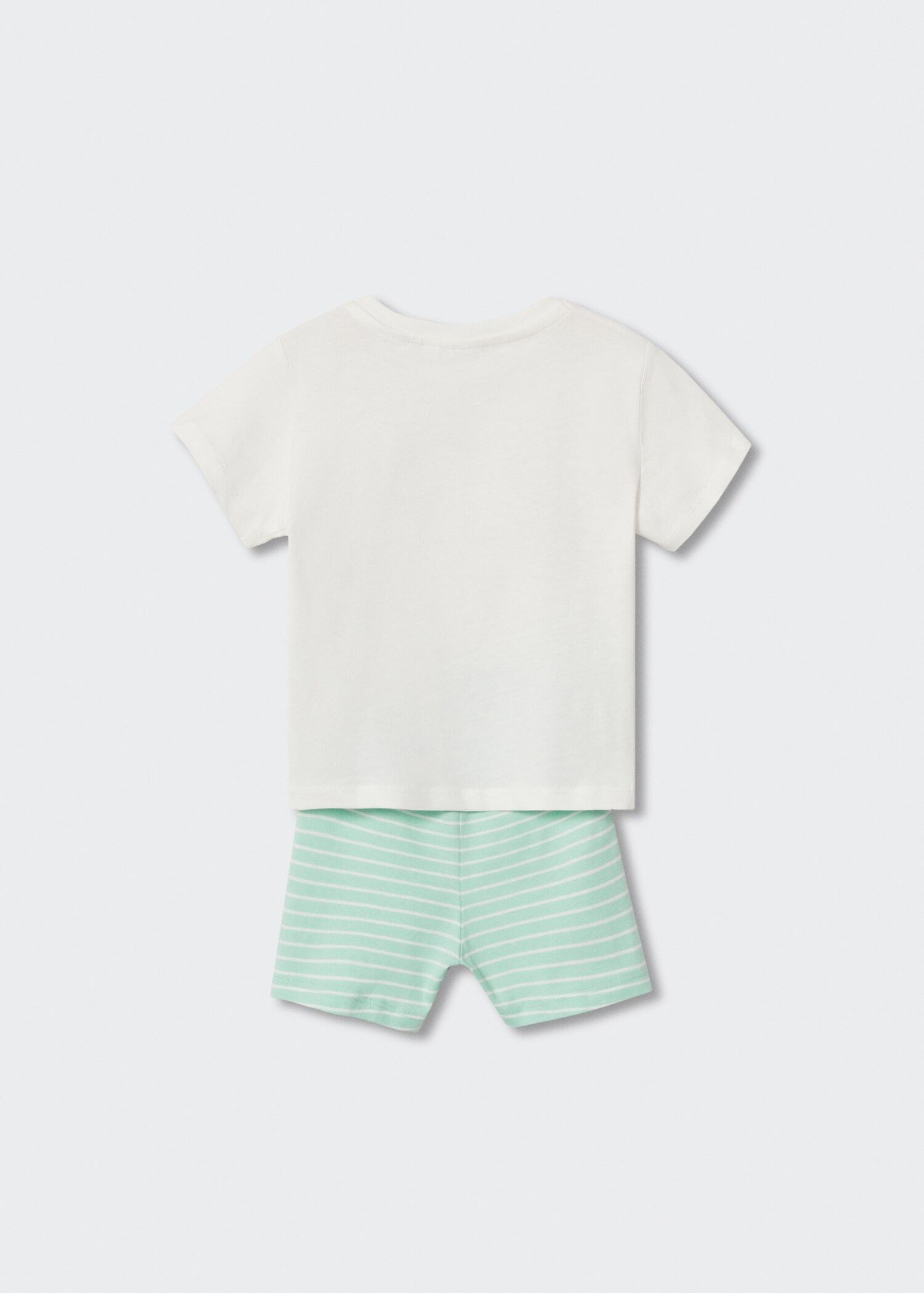 Pijama algodón estampado - Reverso del artículo