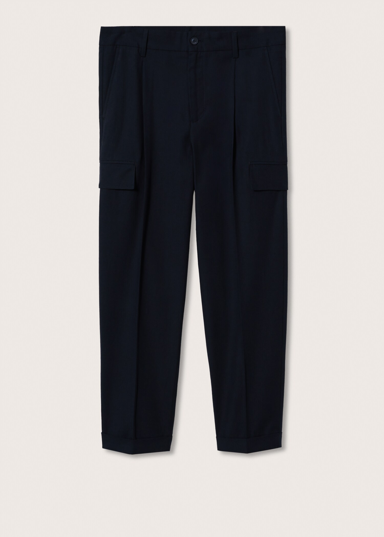 Linen cargo pants - Article without model