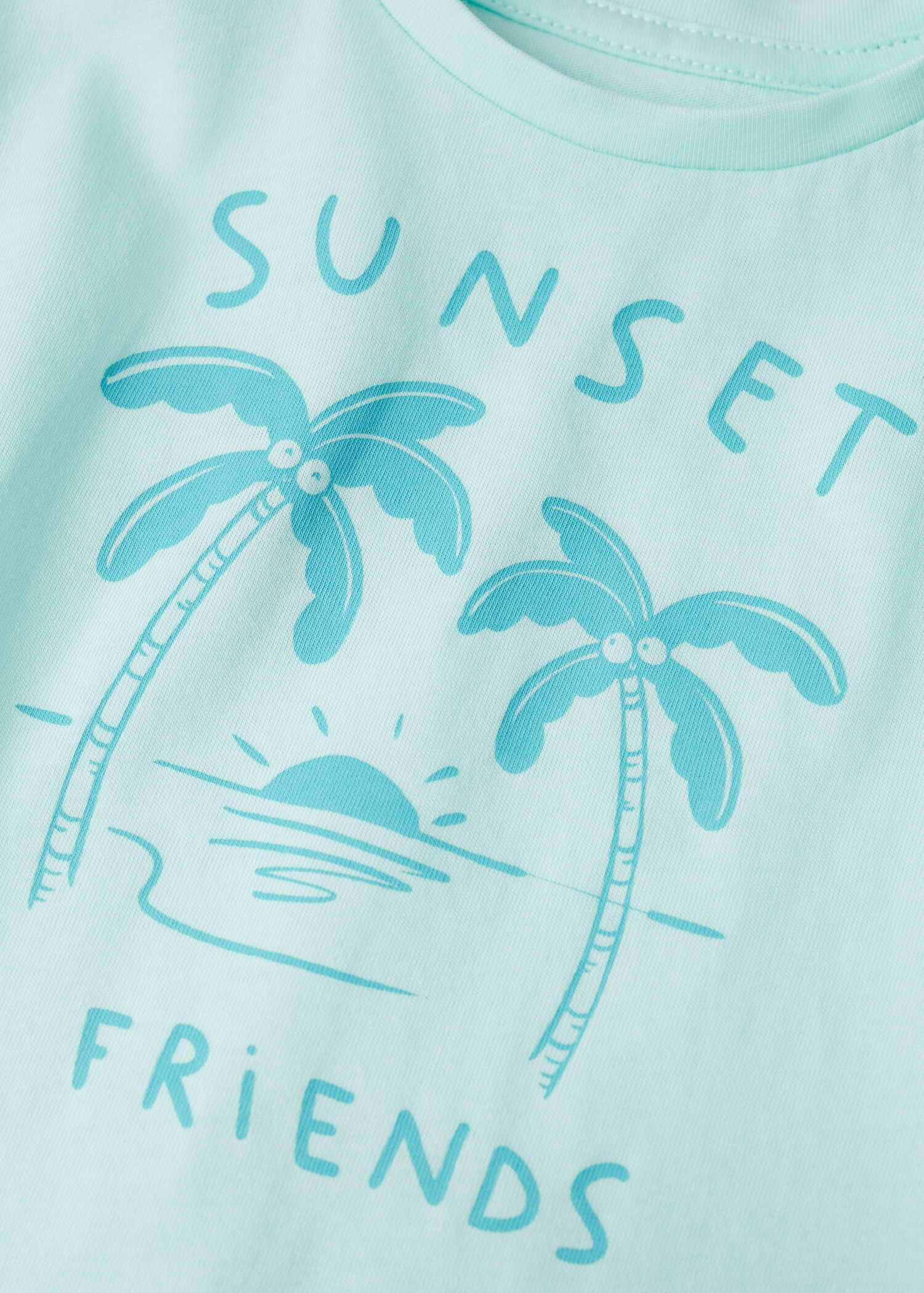 Tryckt bomull-blandning t-shirt - Detaljer om artikeln 8