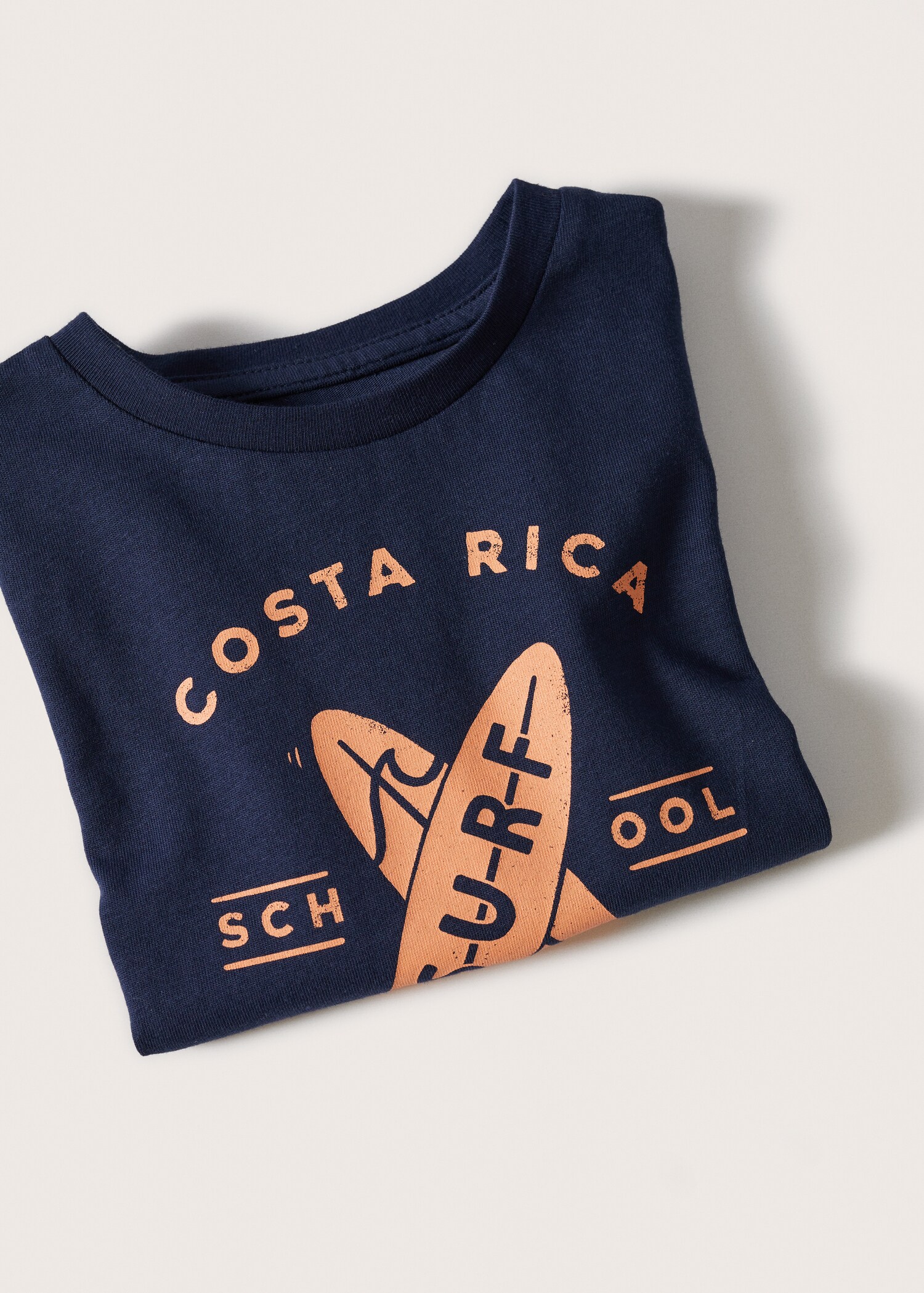 Tryckt bomull-blandning t-shirt - Detaljer om artikeln 9