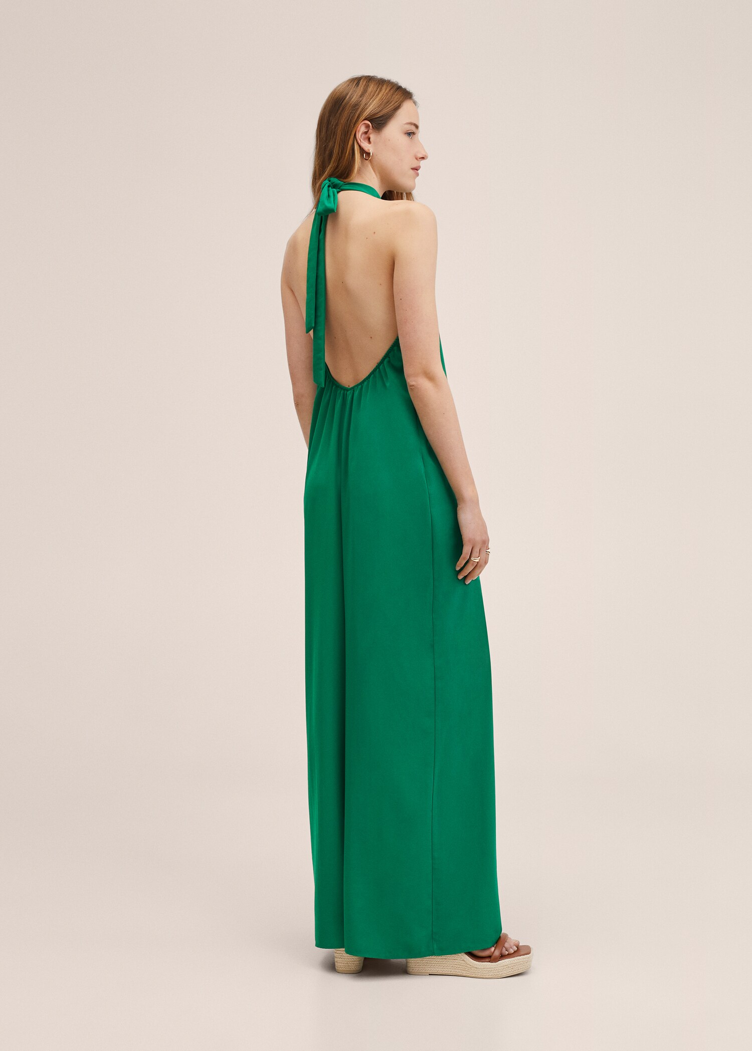 Mono cuello halter - Reverso del artículo