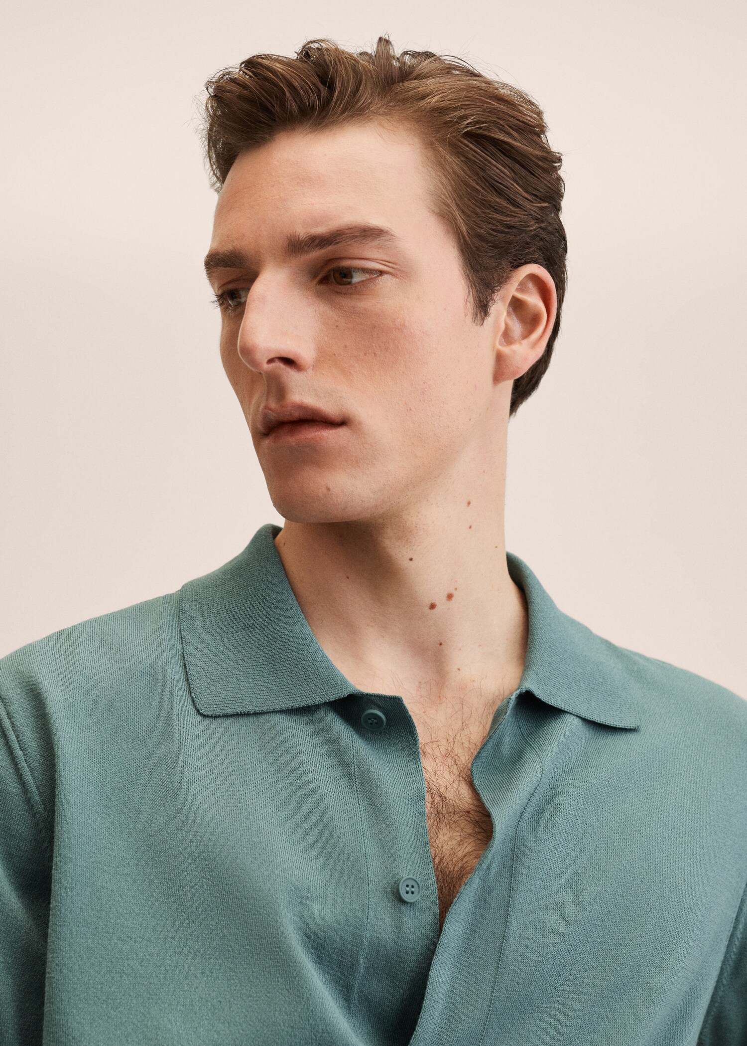 Chemise manches courtes maille - Détail de l'article 1