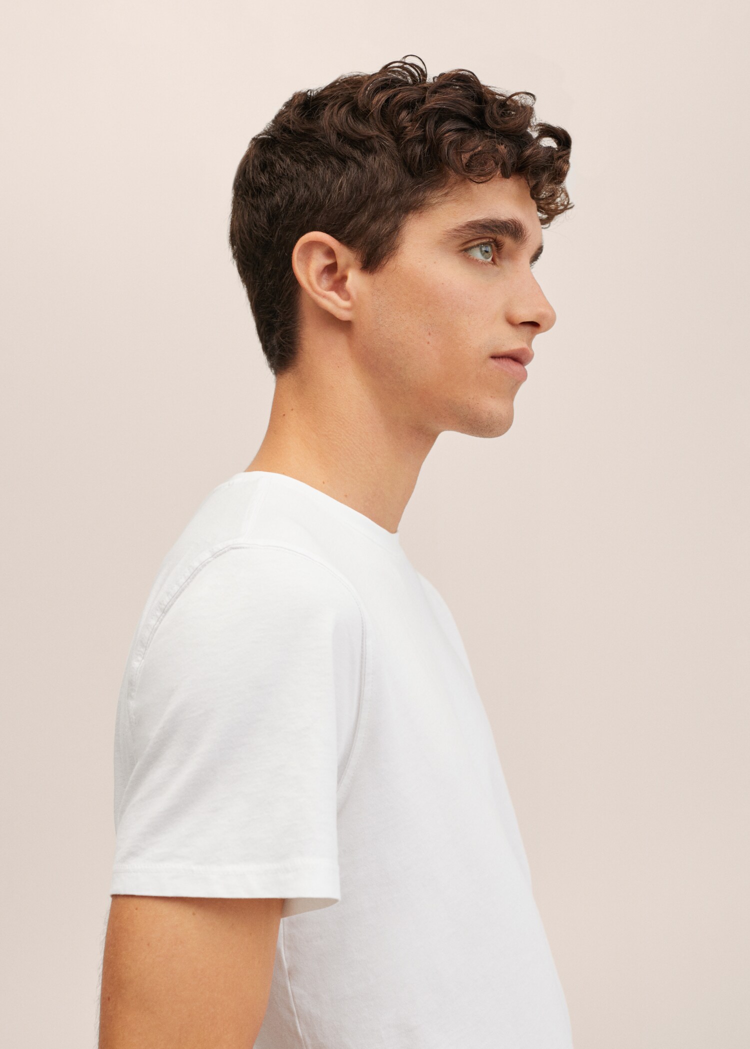 Essential cotton-blend T-shirt - Details of the article 3
