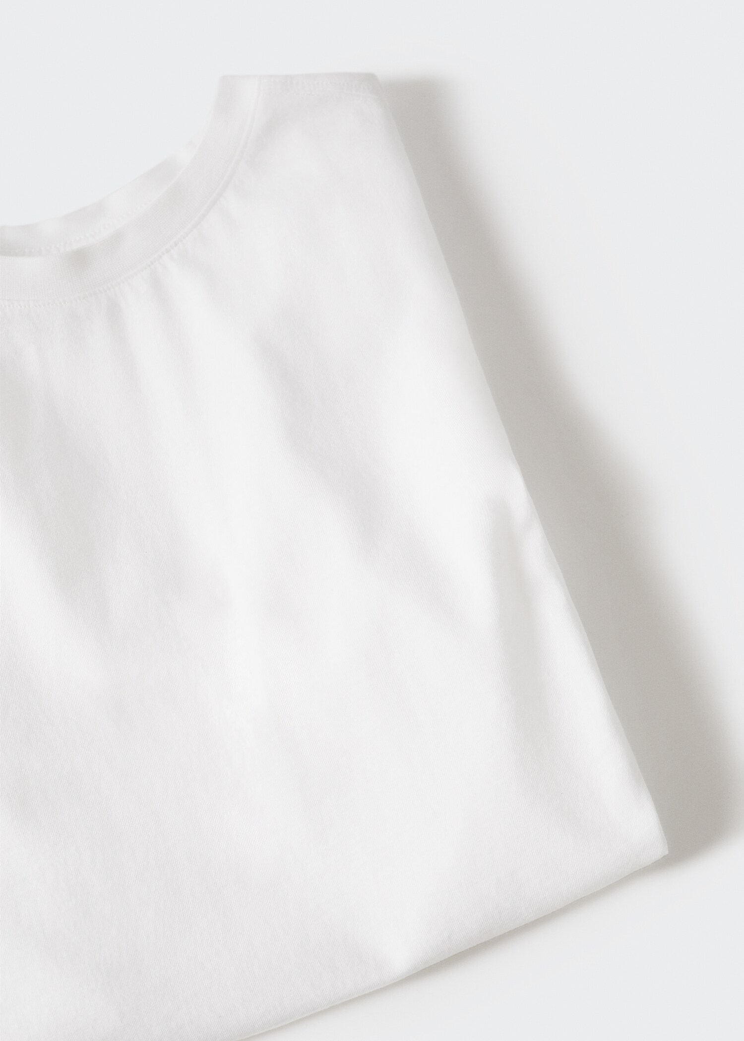 Essential cotton-blend T-shirt - Details of the article 8